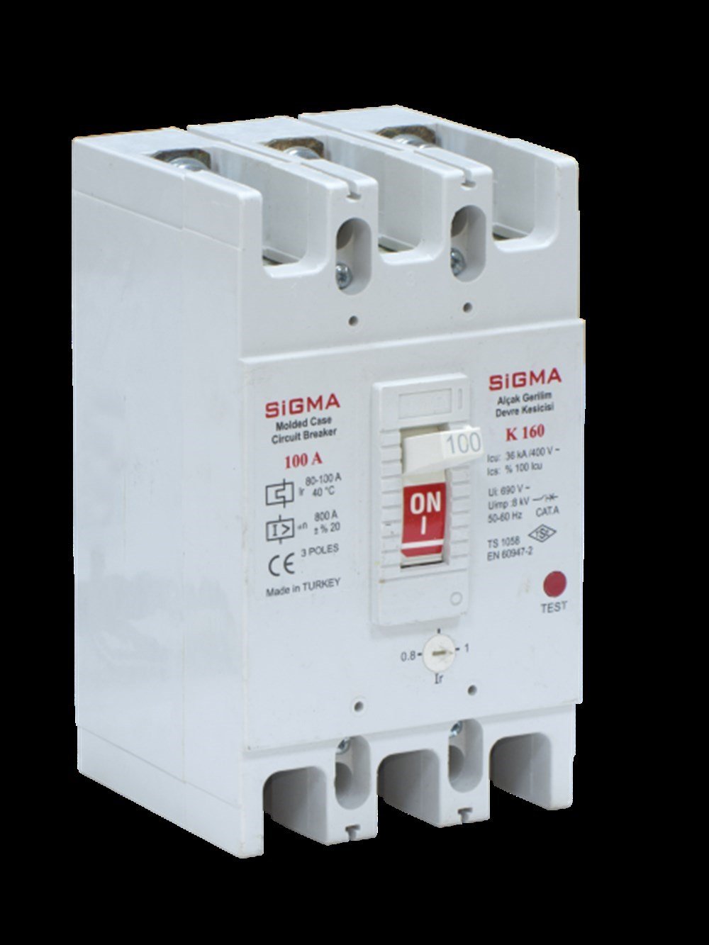 Sigma K160 25A 36kA  Bluepower Kompakt Şalter