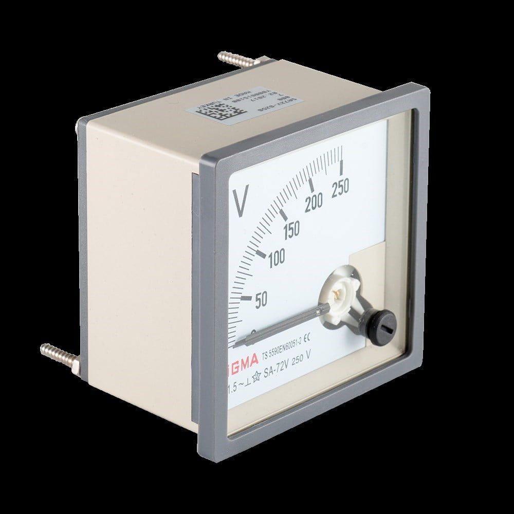 Sigma SA96V 500 V Analog Voltmetre