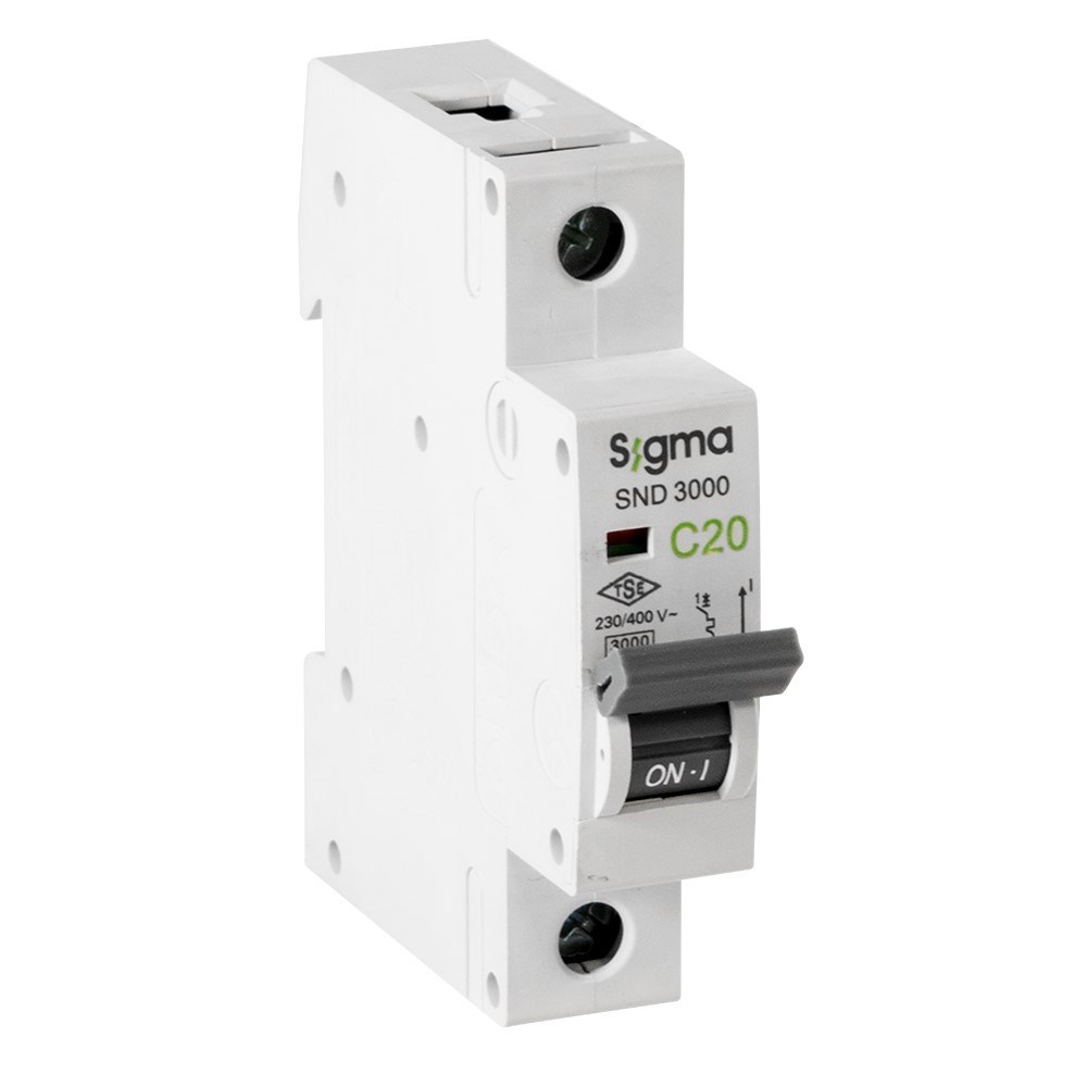 Sigma SND3000 3kA 1P C16 Otomatik Sigorta