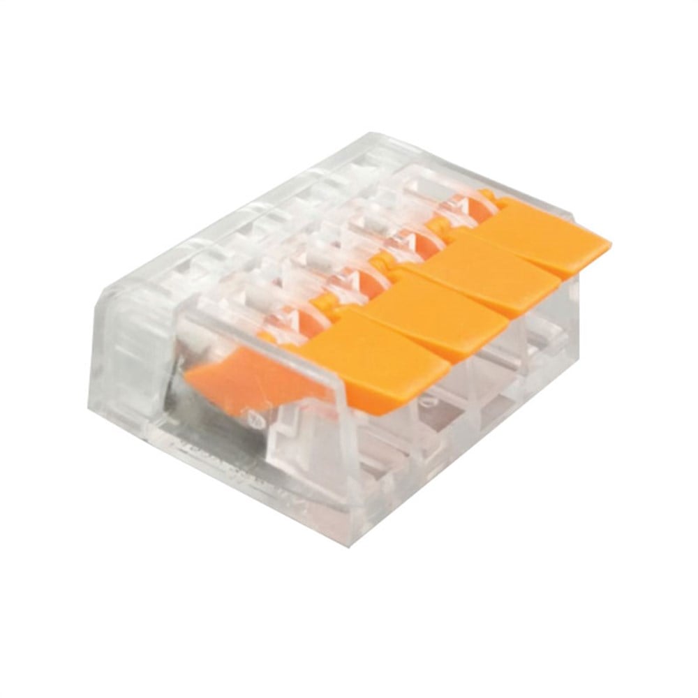 Tork TBKCA-413 0.5-4 mm² Turuncu 3 lü Çok Amaçlı Klemens 100 Adet
