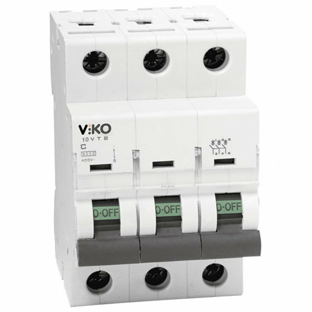 Viko 10VTB-3C40 3x40A C 10kA Otomatik Sigorta