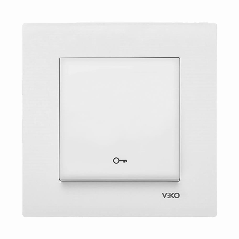 Viko Karre/Meridian Beyaz Kapı Otomatiği (Çerçeve Hariç)