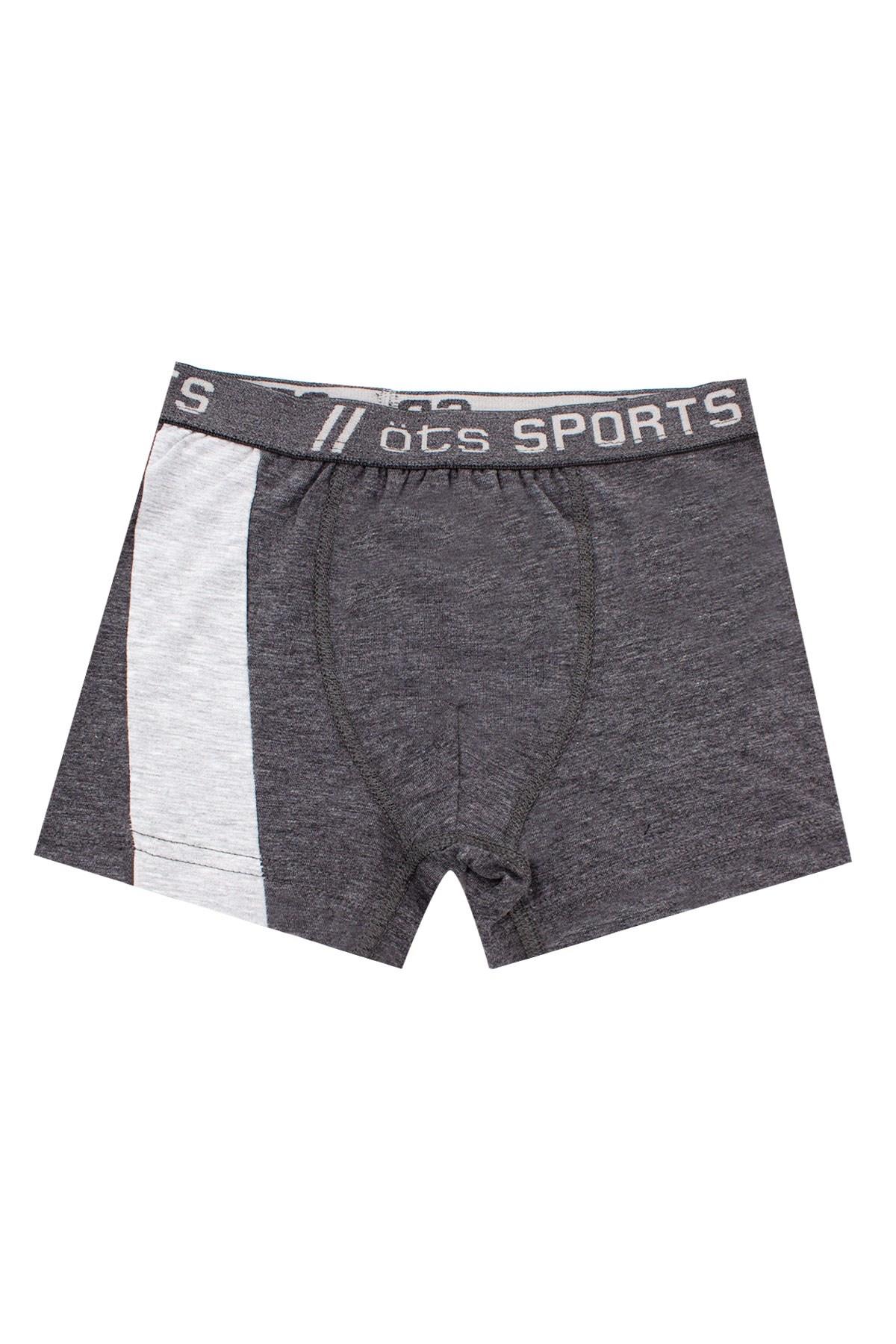 Öts Erkek Çocuk Boxer 3'lü (%96 Pamuk - %4 Elastan)