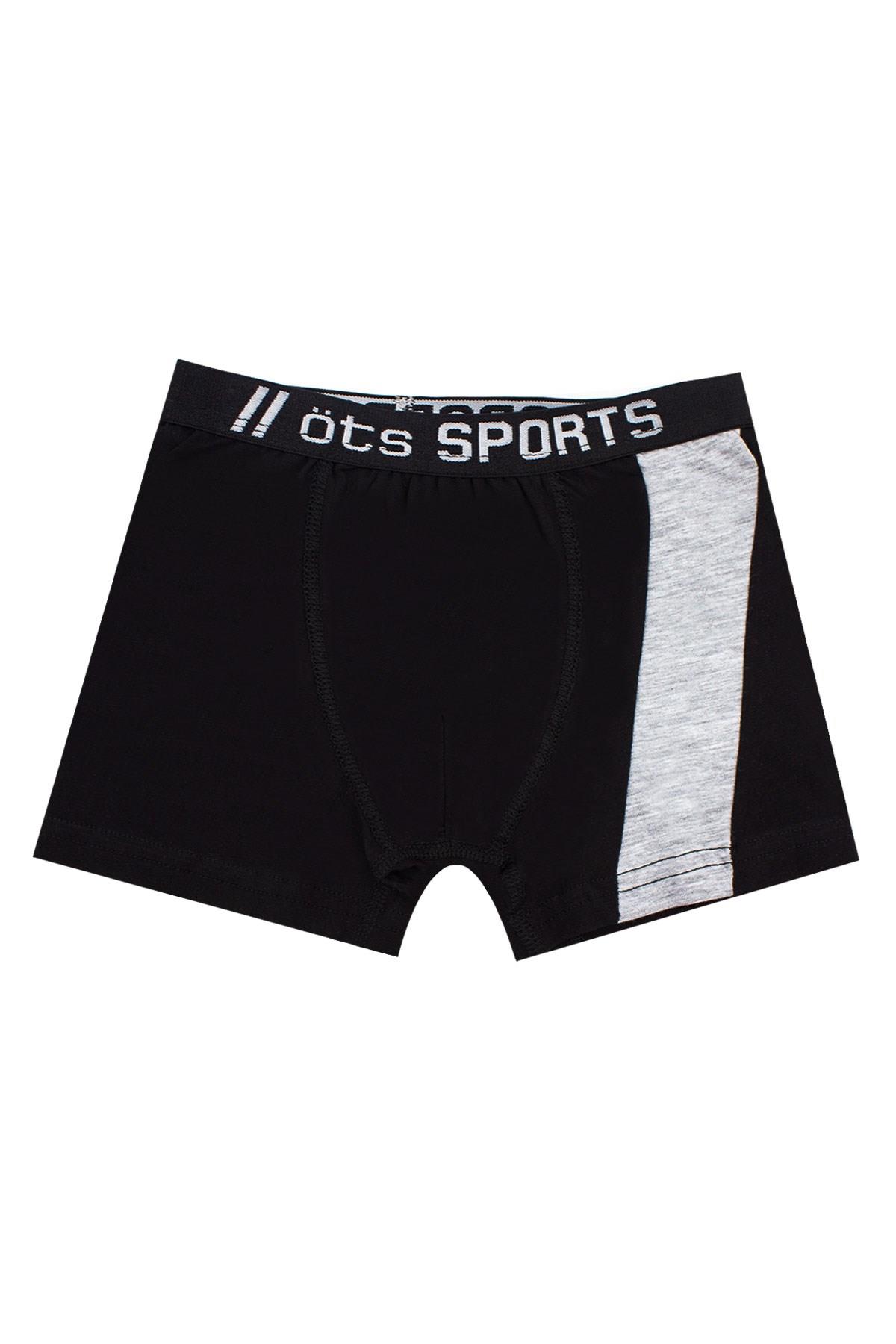 Öts Erkek Çocuk Boxer 3'lü (%96 Pamuk - %4 Elastan)