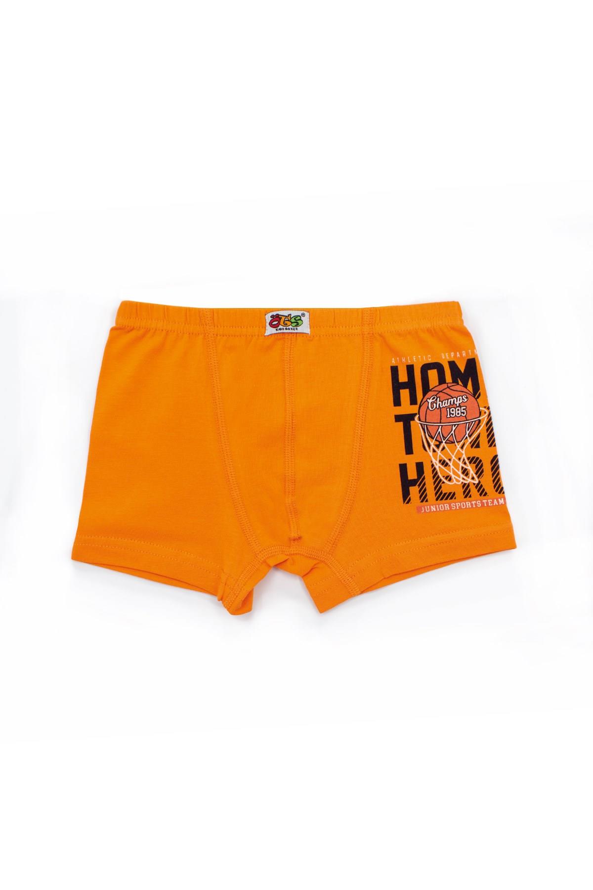 Öts Erkek Çocuk Boxer 3'lü Baskılı (%96 Pamuk - %4 Elastan)
