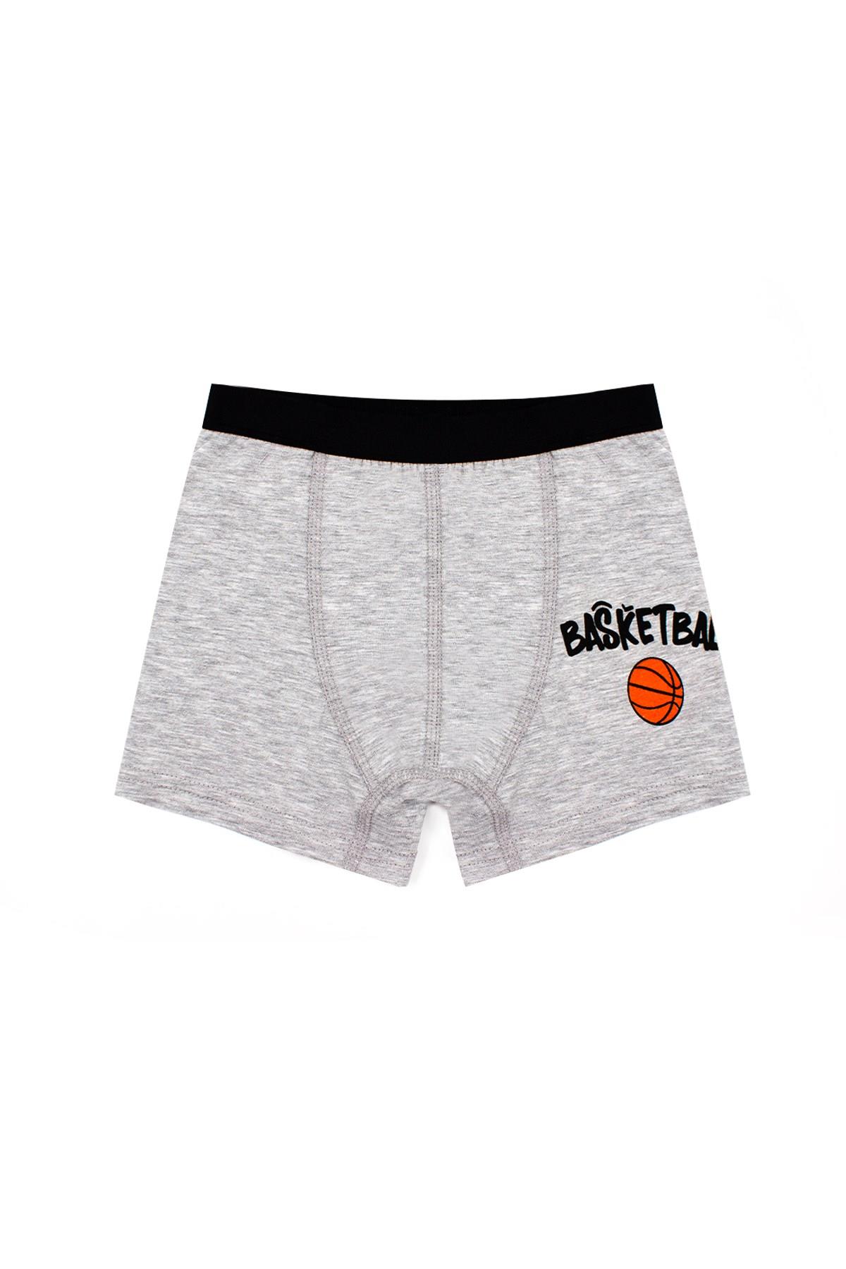 Öts Erkek Çocuk Boxer 3'lü Baskılı (%96 Pamuk - %4 Elastan)