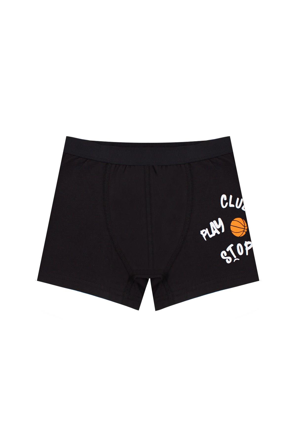 Öts Erkek Çocuk Boxer 3'lü Baskılı (%96 Pamuk - %4 Elastan)