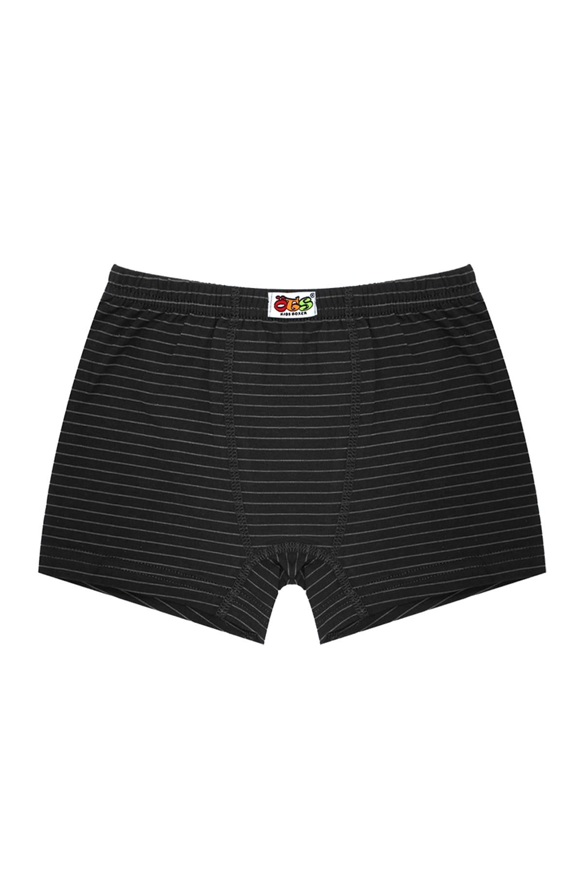 Öts Erkek Çocuk Boxer 3'lü Baskılı (%96 Pamuk - %4 Elastan)