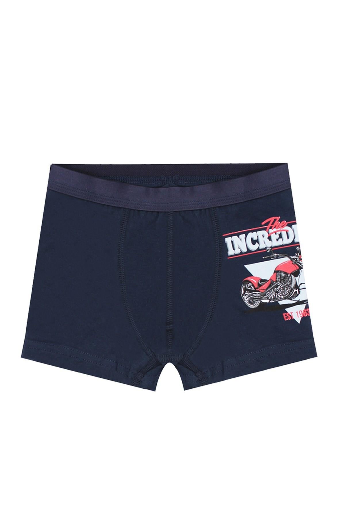 Öts Erkek Çocuk Boxer 3'lü Baskılı (%96 Pamuk - %4 Elastan)