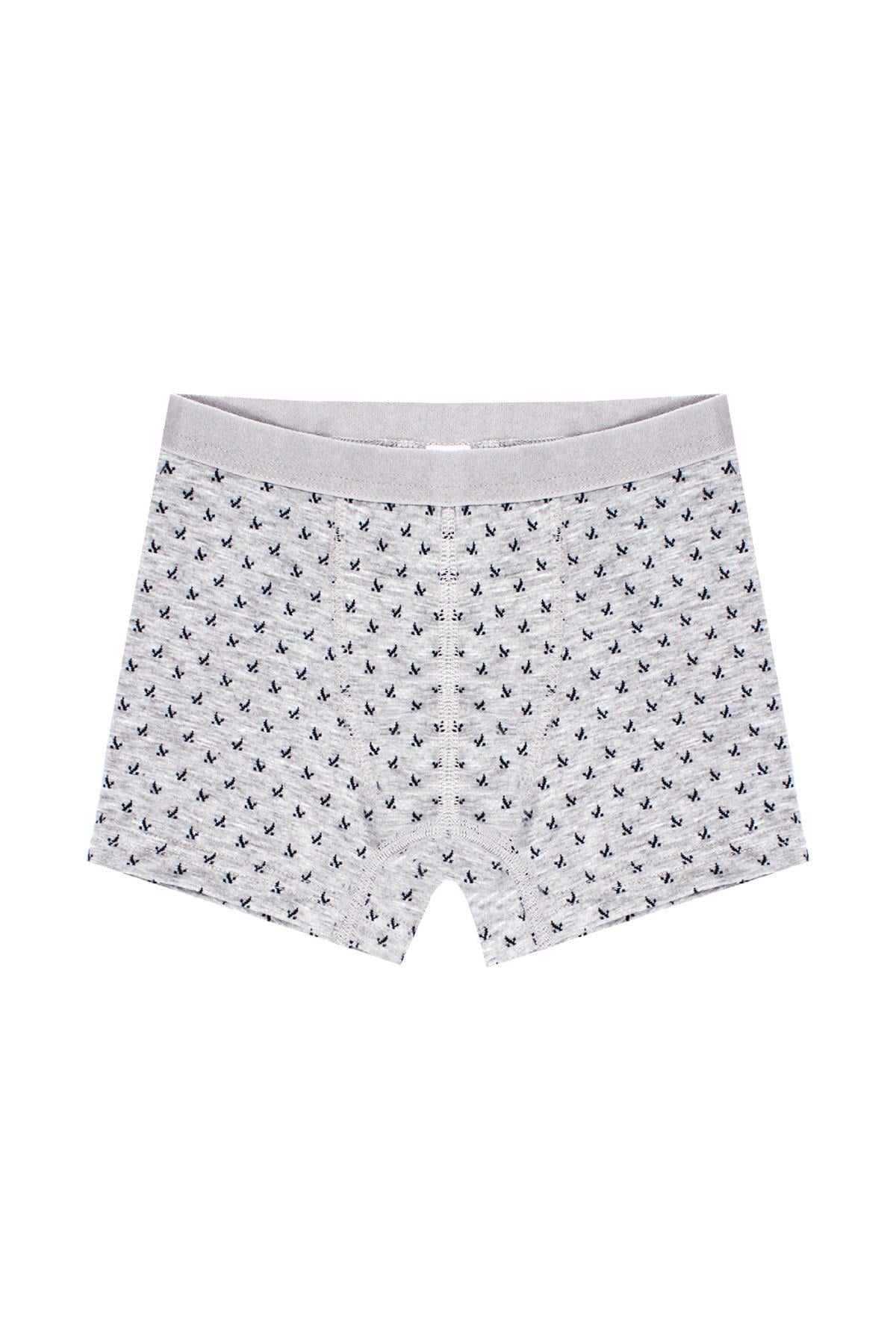 Öts Erkek Çocuk Boxer 3'lü Baskılı (%96 Pamuk - %4 Elastan)