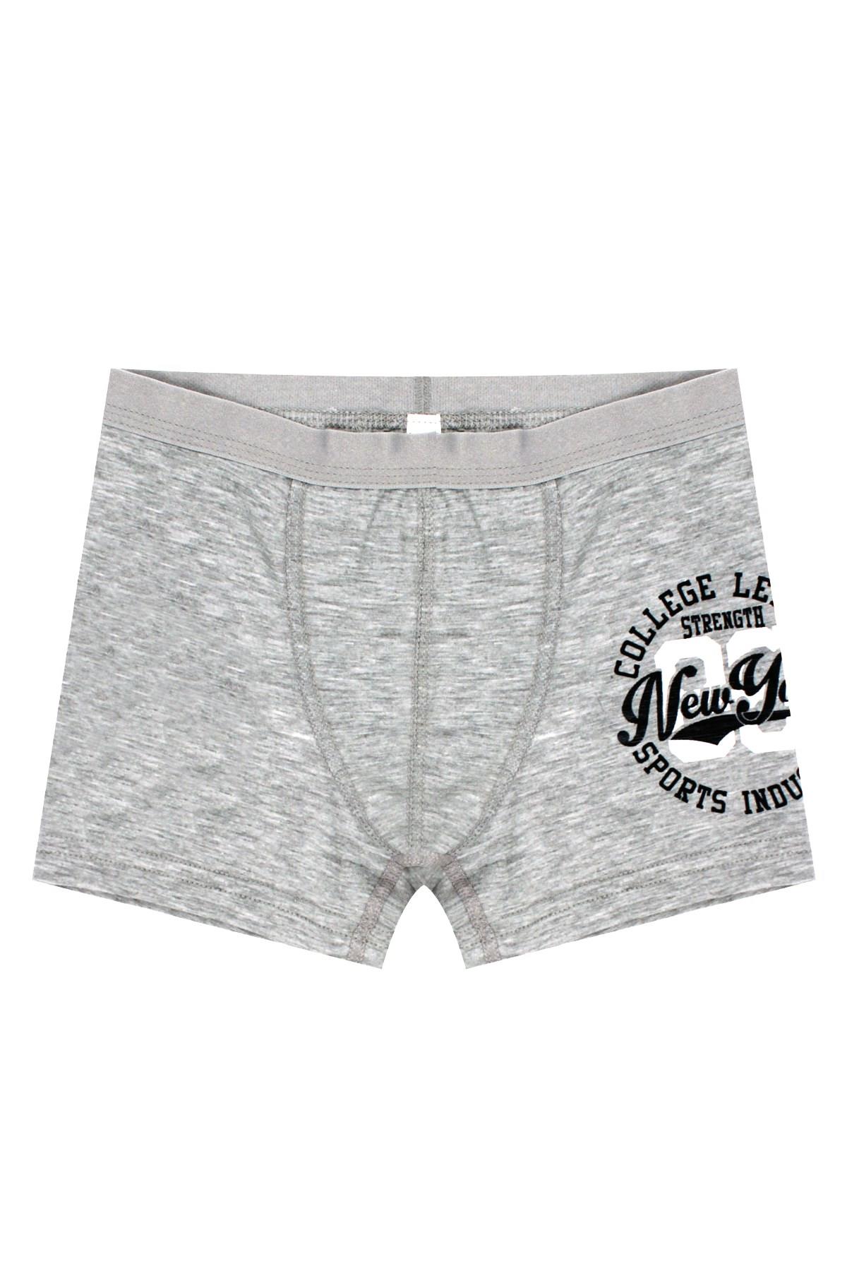 Öts Erkek Çocuk Boxer 3'lü Baskılı (%96 Pamuk - %4 Elastan)