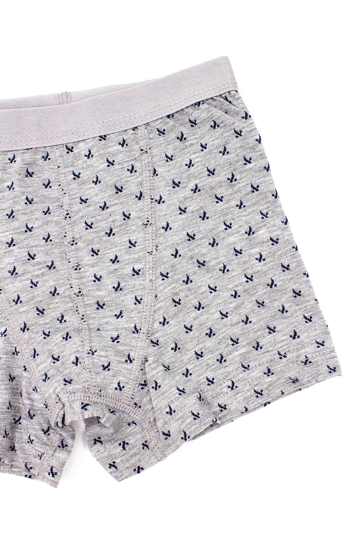 Öts Erkek Çocuk Boxer 3'lü Baskılı (%96 Pamuk - %4 Elastan)