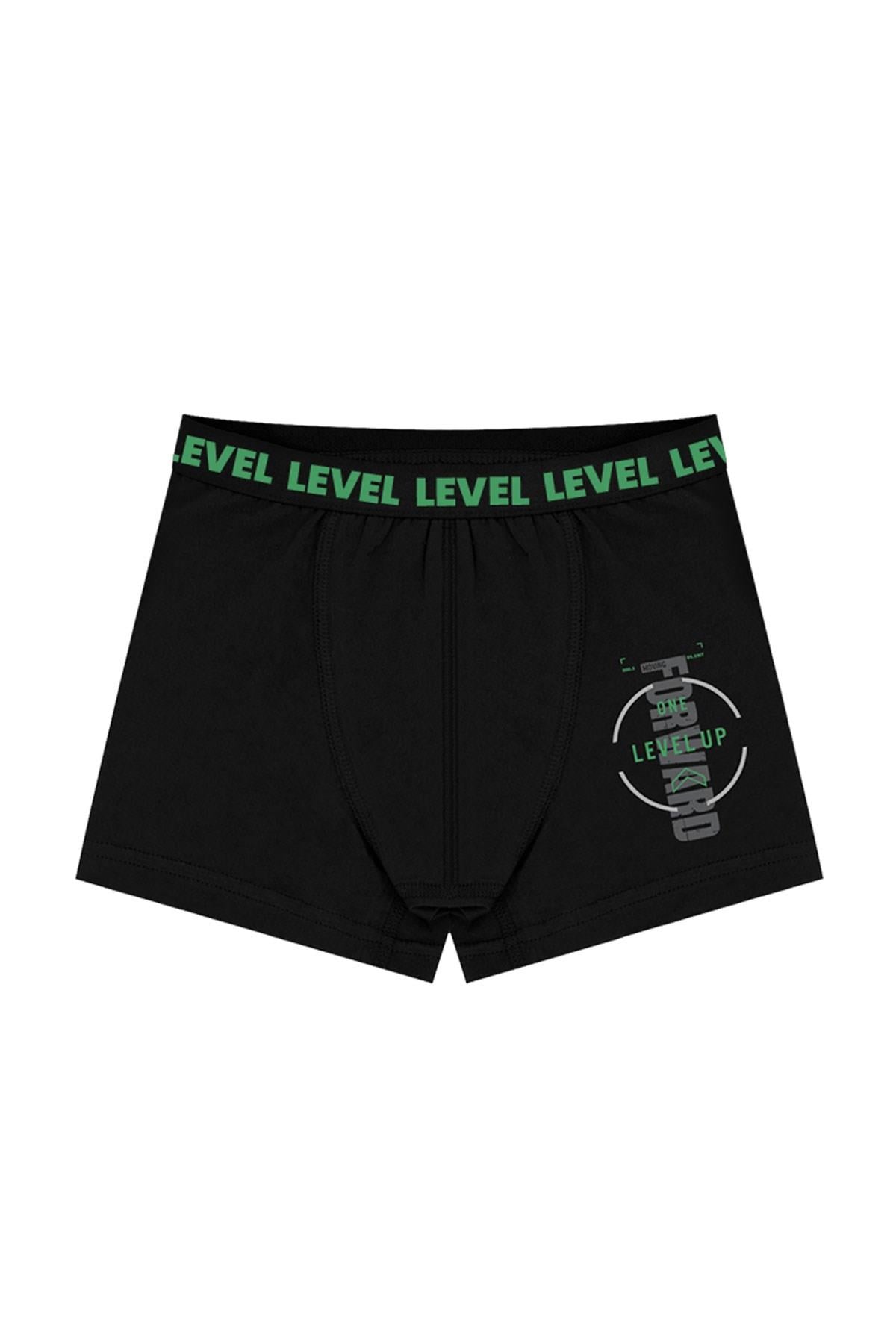 Öts Erkek Çocuk Boxer 3'lü Baskılı (%96 Pamuk - %4 Elastan)