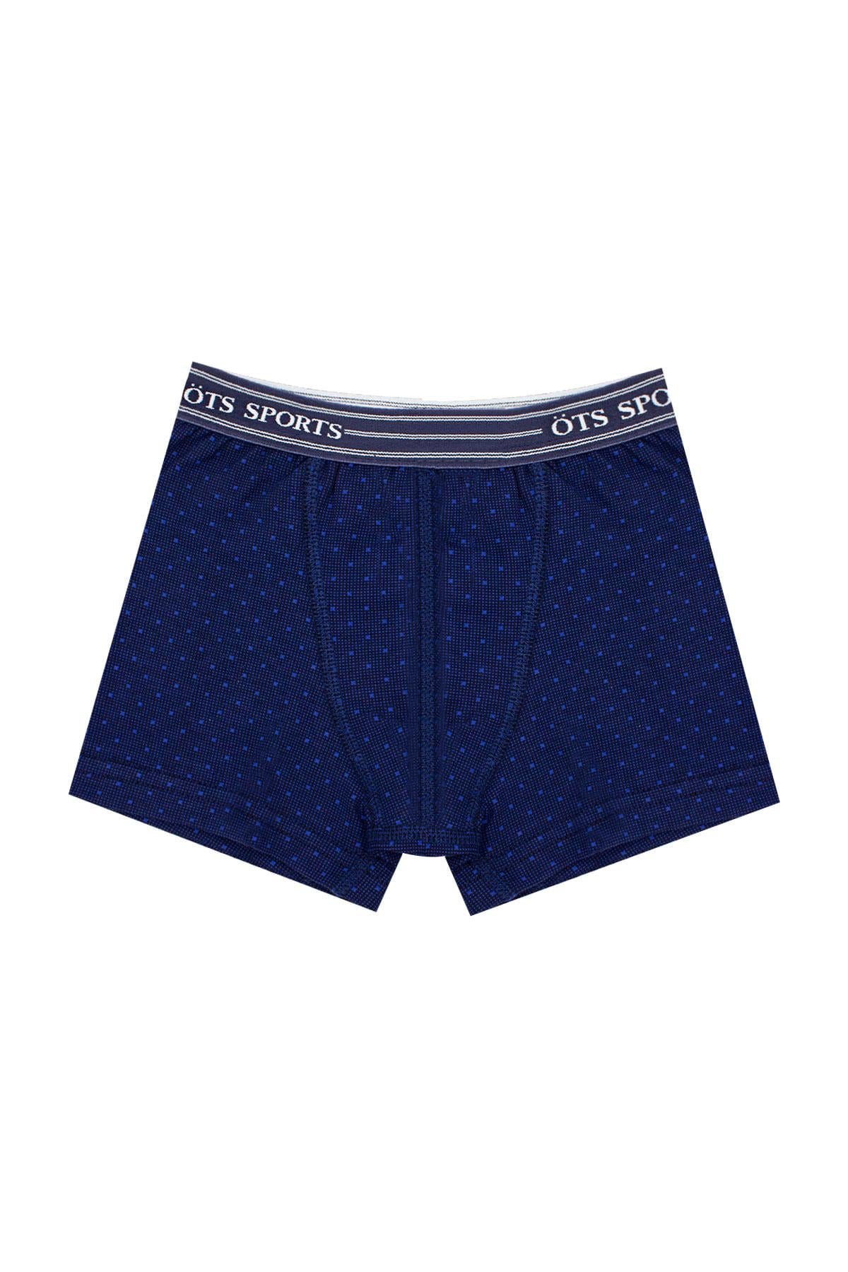Öts Erkek Çocuk Boxer 3'lü Baskılı (%96 Pamuk - %4 Elastan)