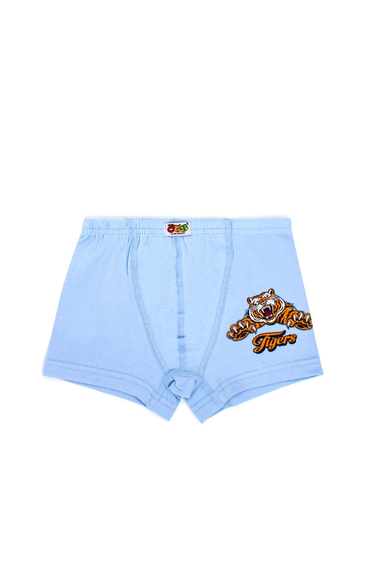 Öts Erkek Çocuk Boxer 3'lü Baskılı (%96 Pamuk - %4 Elastan)