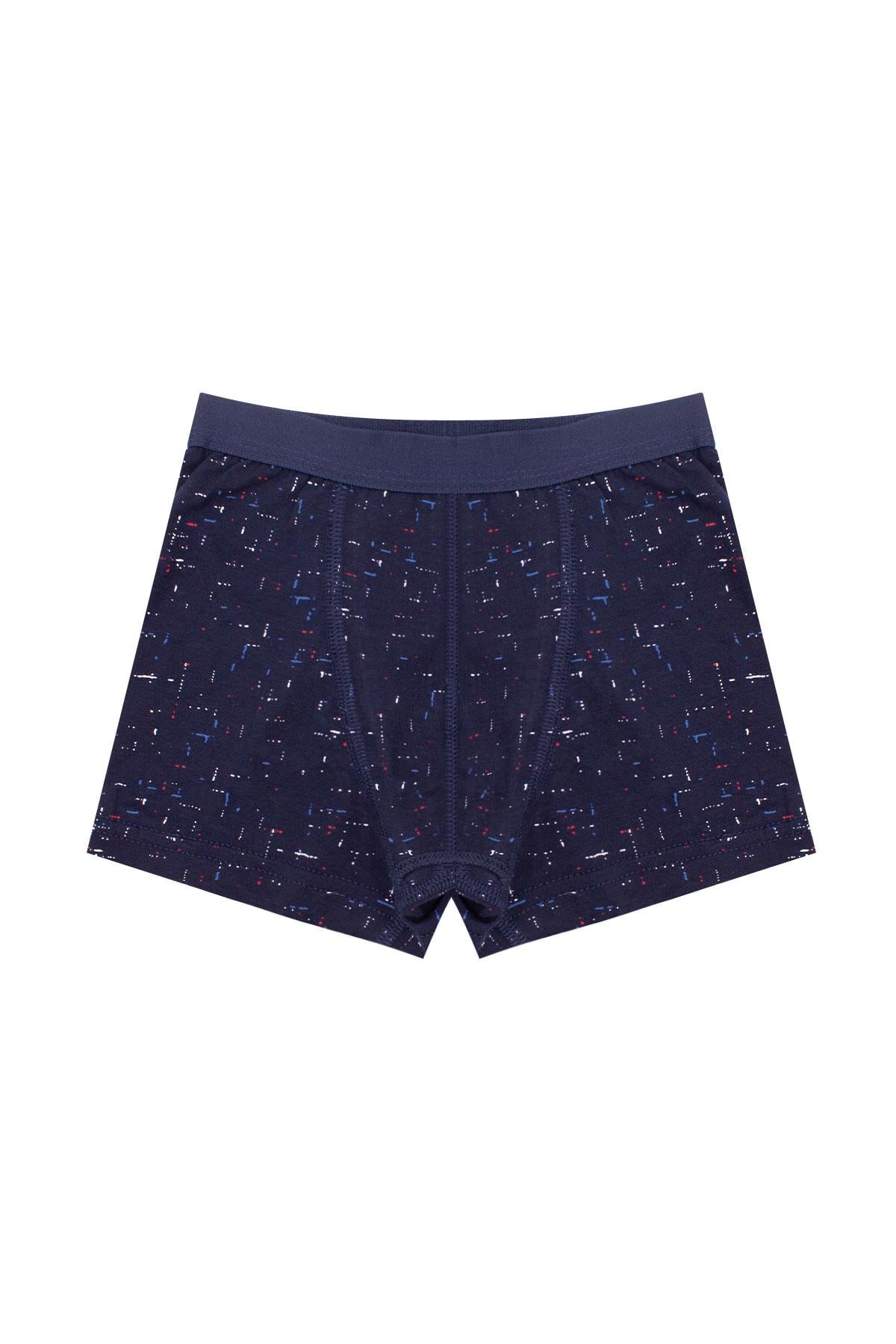 Öts Erkek Çocuk Boxer 3'lü Baskılı (%96 Pamuk - %4 Elastan)