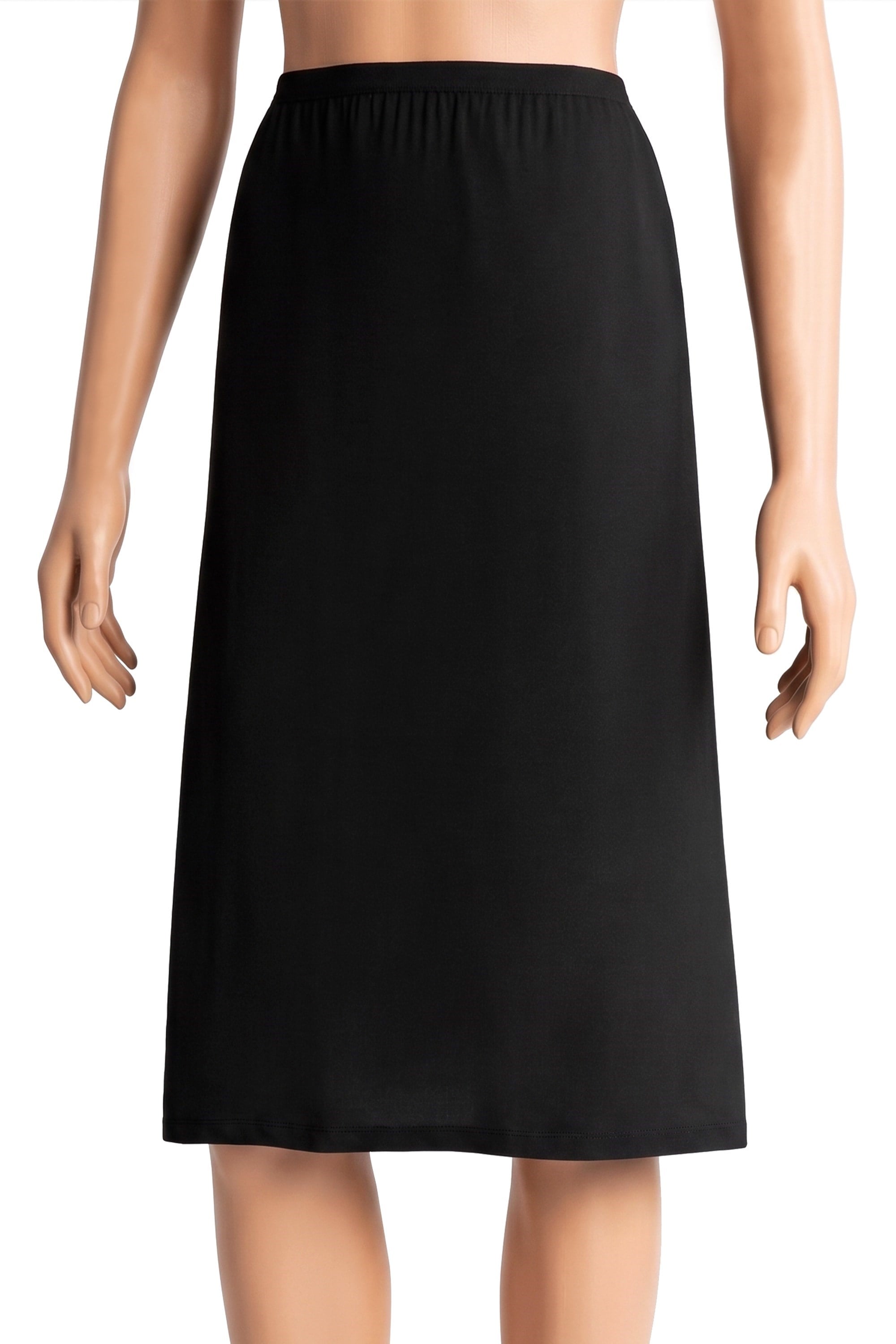 Öts Kadın Uzun Astar Jüpon Kombinezon, İnce Bel Lastikli (%95 Mikro Polyester - %5 Elastan)