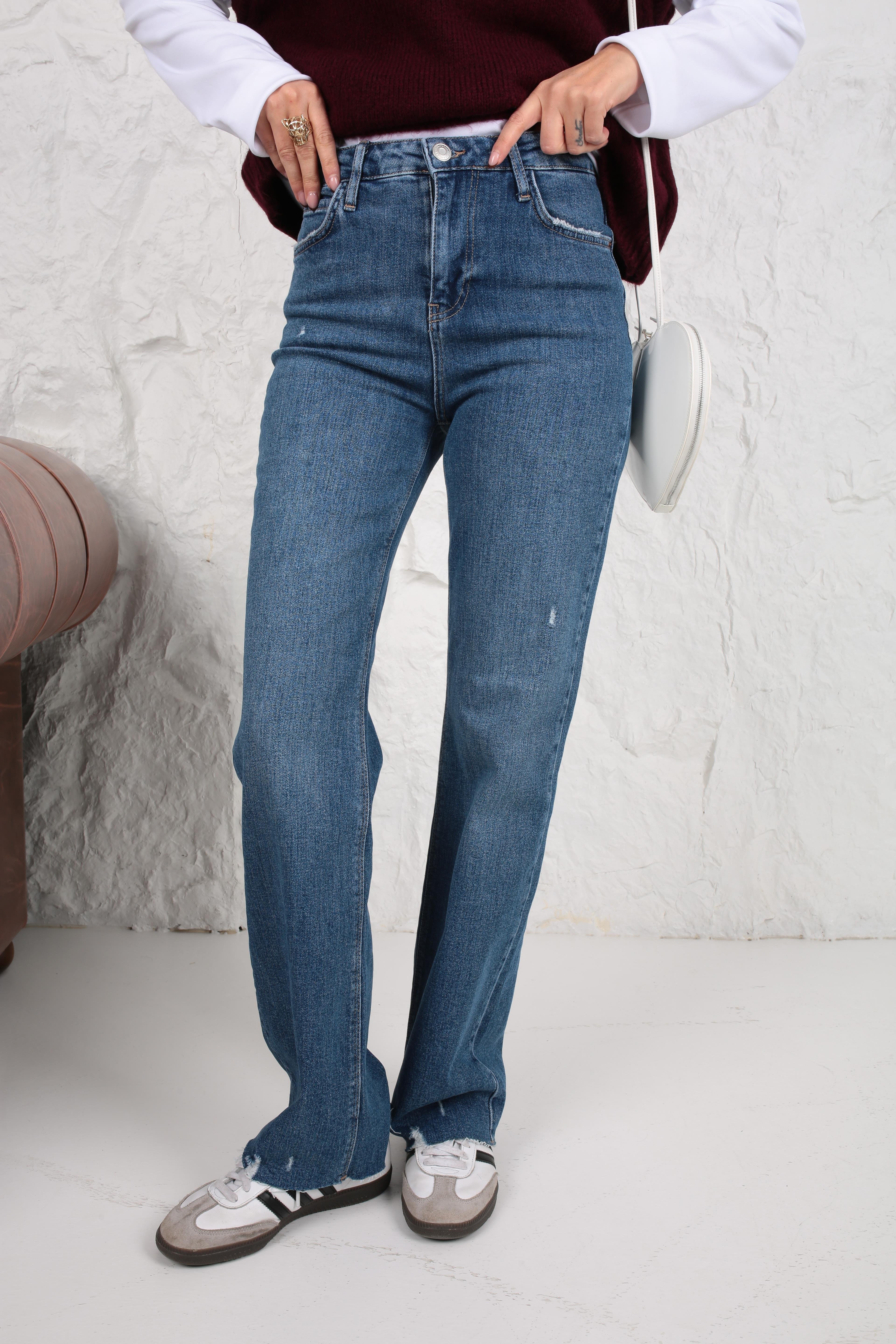 Açık Mavi Bootcut Jean(1939-3) JEAN