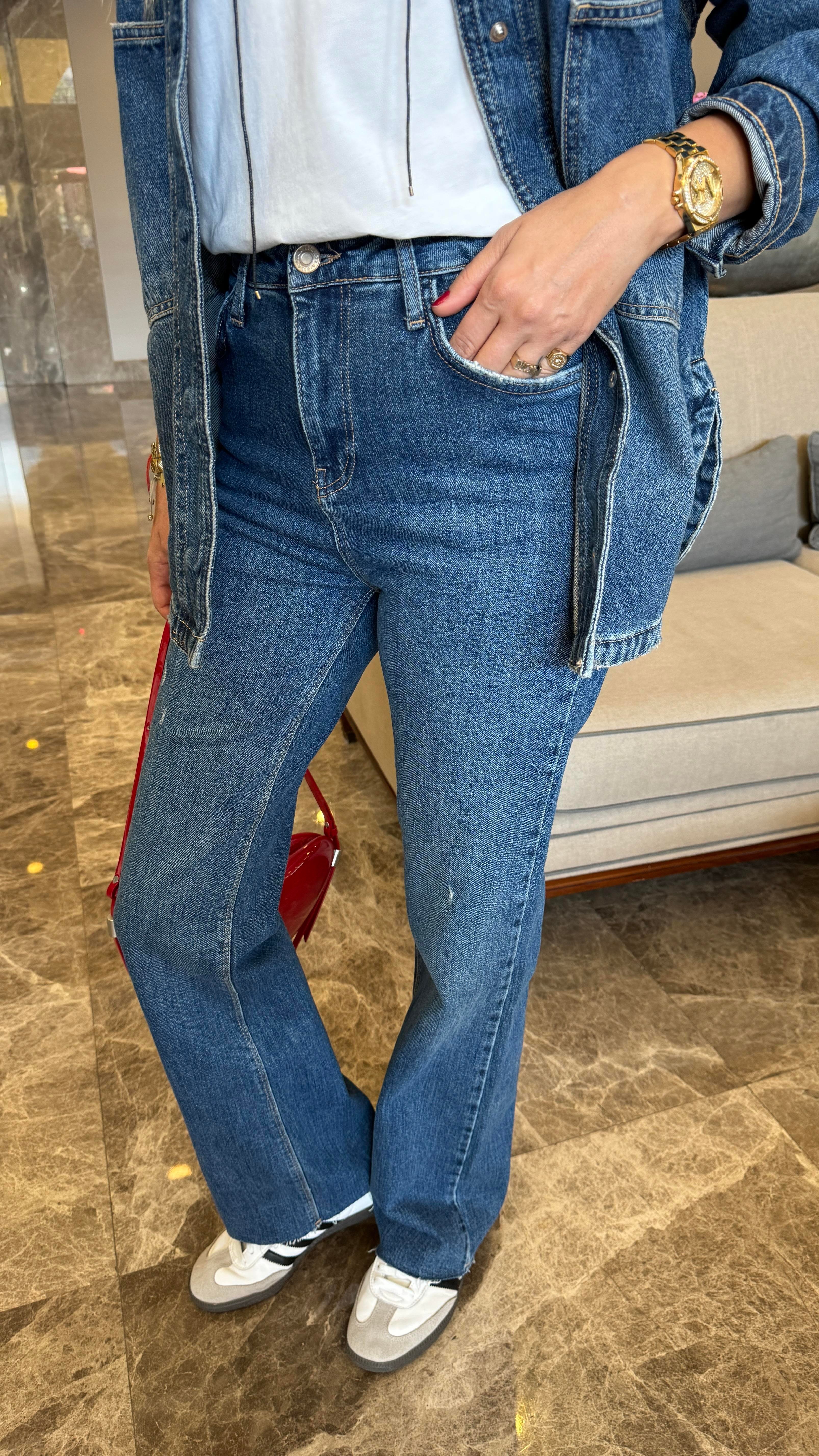 Açık Mavi Bootcut Jean(1939-3) JEAN