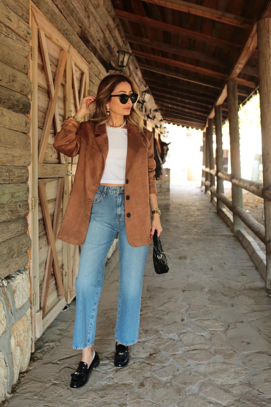 Açık Mavi Geniş Paça Jean JEAN