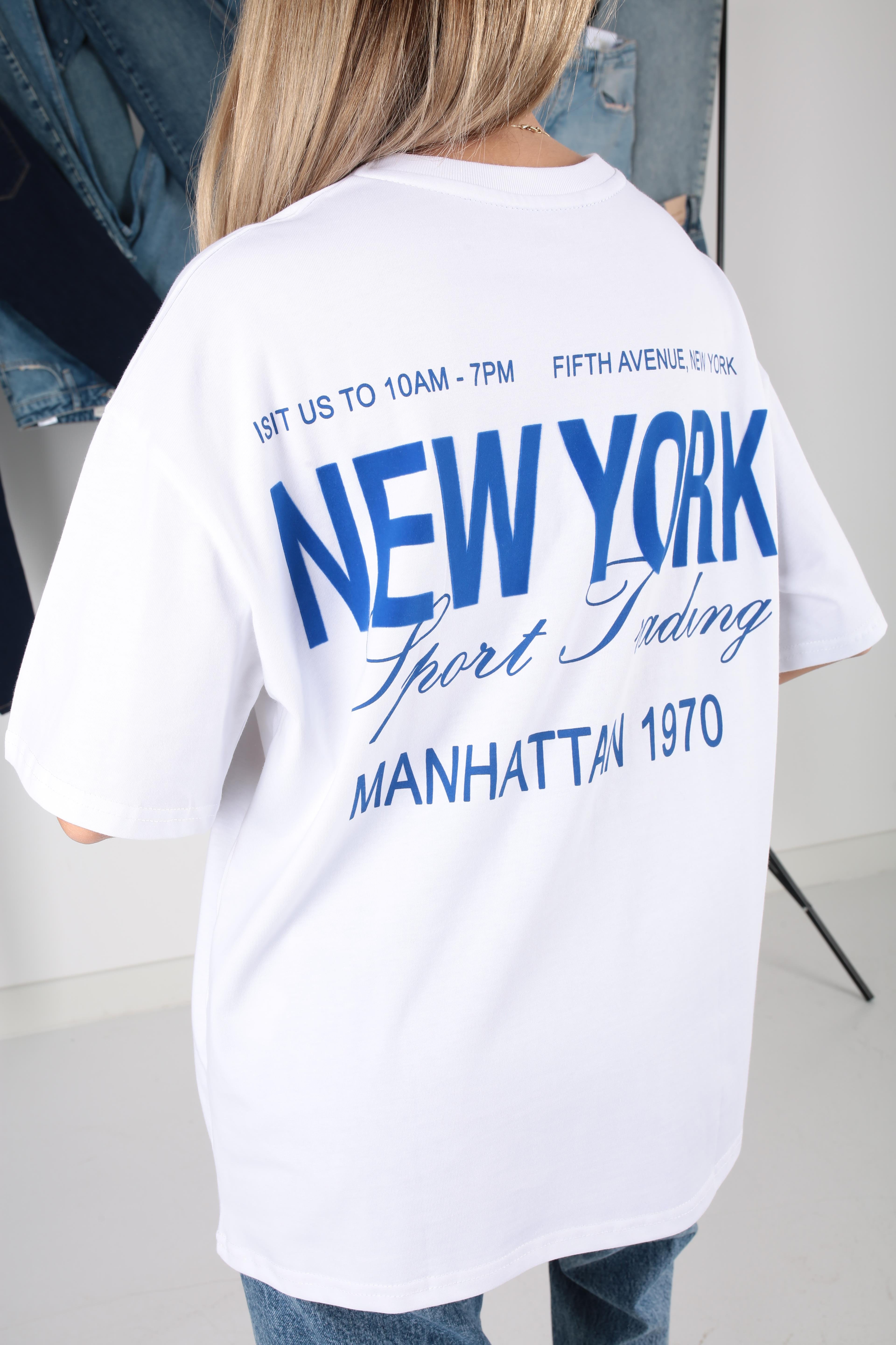 Bisiklet Yaka Ön Arka Yazı Baskılı Tshirt T-SHİRT