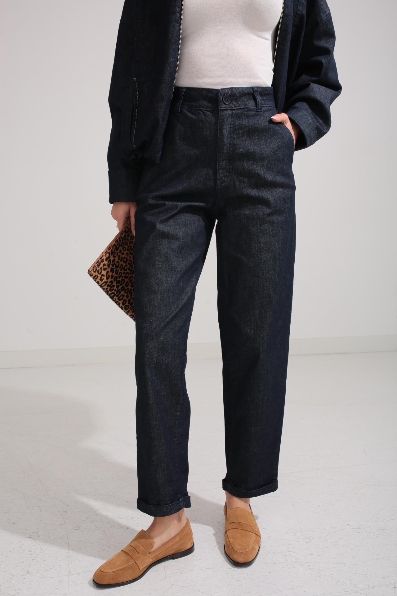 Bomber Ceketli Jean Takım TAKIM