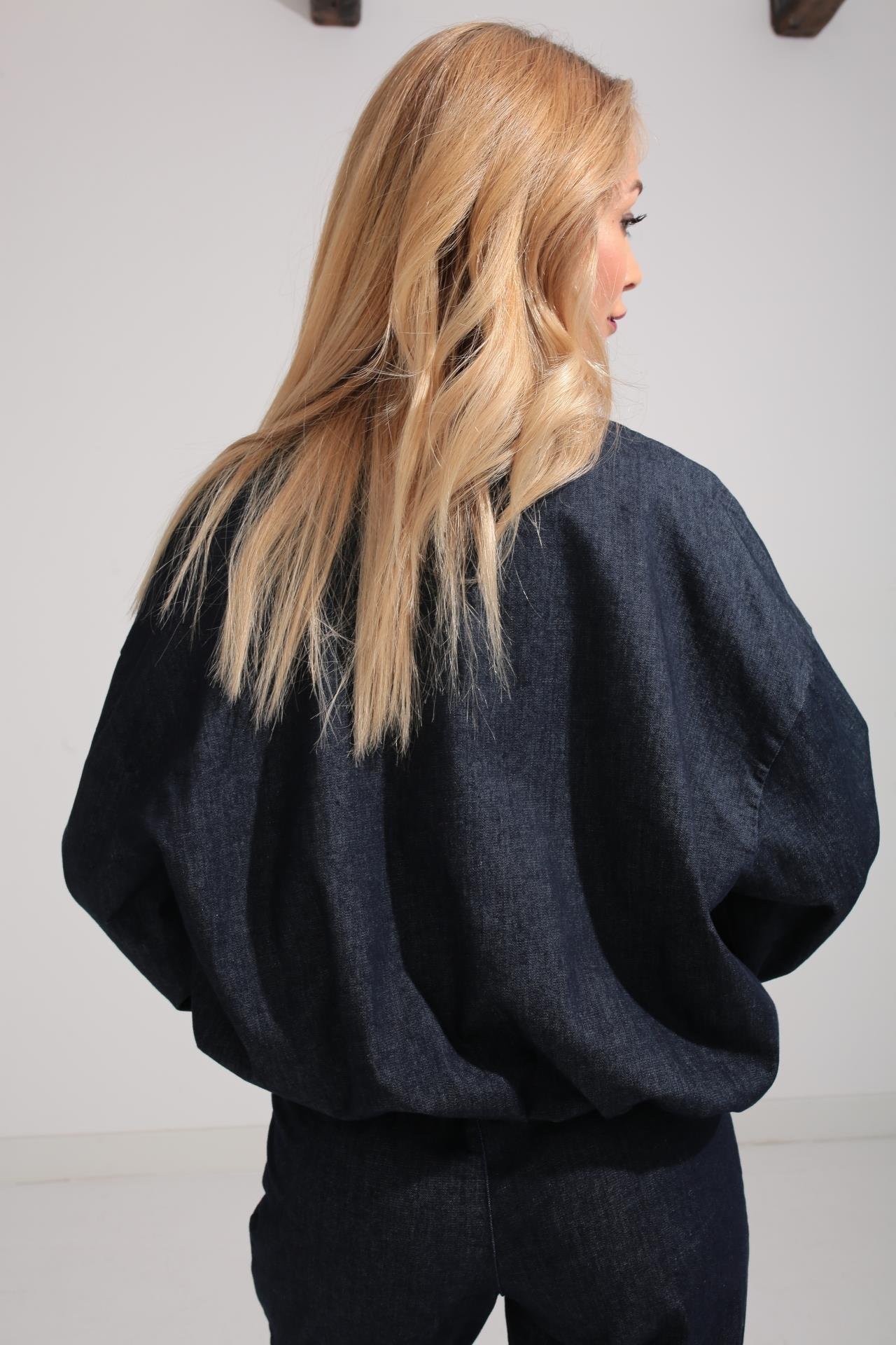 Bomber Ceketli Jean Takım TAKIM