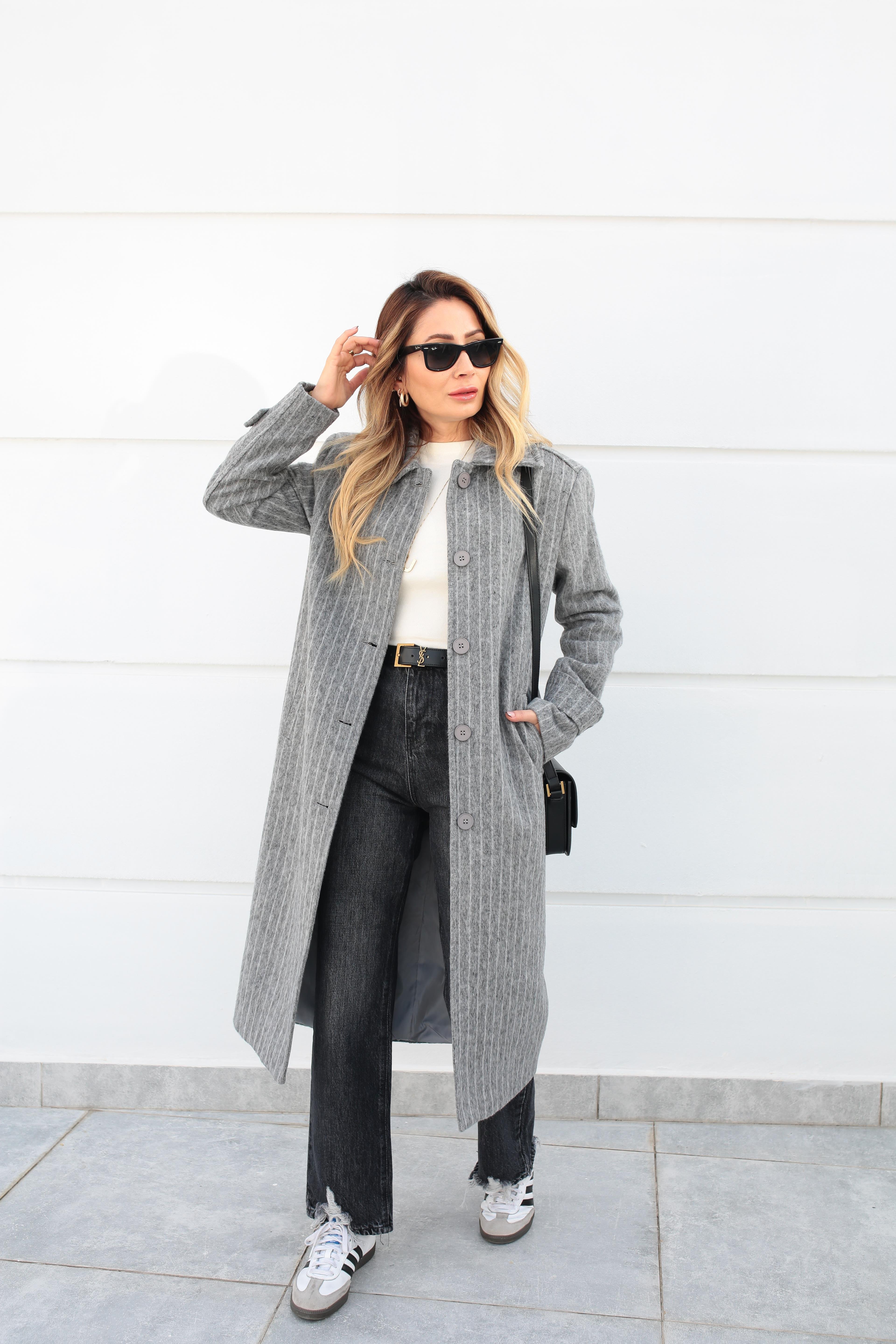 Füme Tırnaklı Vintage Slim Jean(1907-1) JEAN