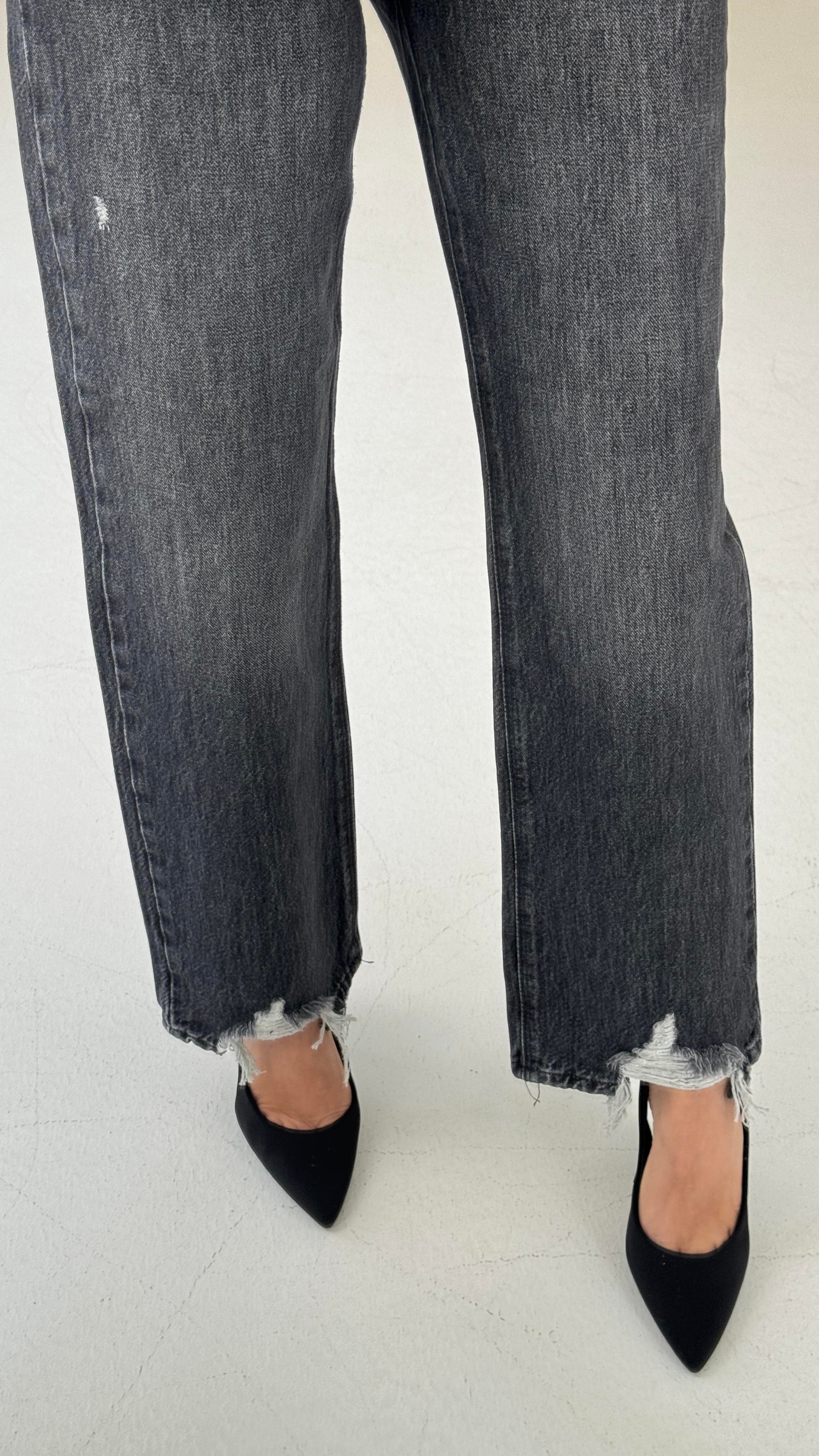 Füme Tırnaklı Vintage Slim Jean(1907-1) JEAN