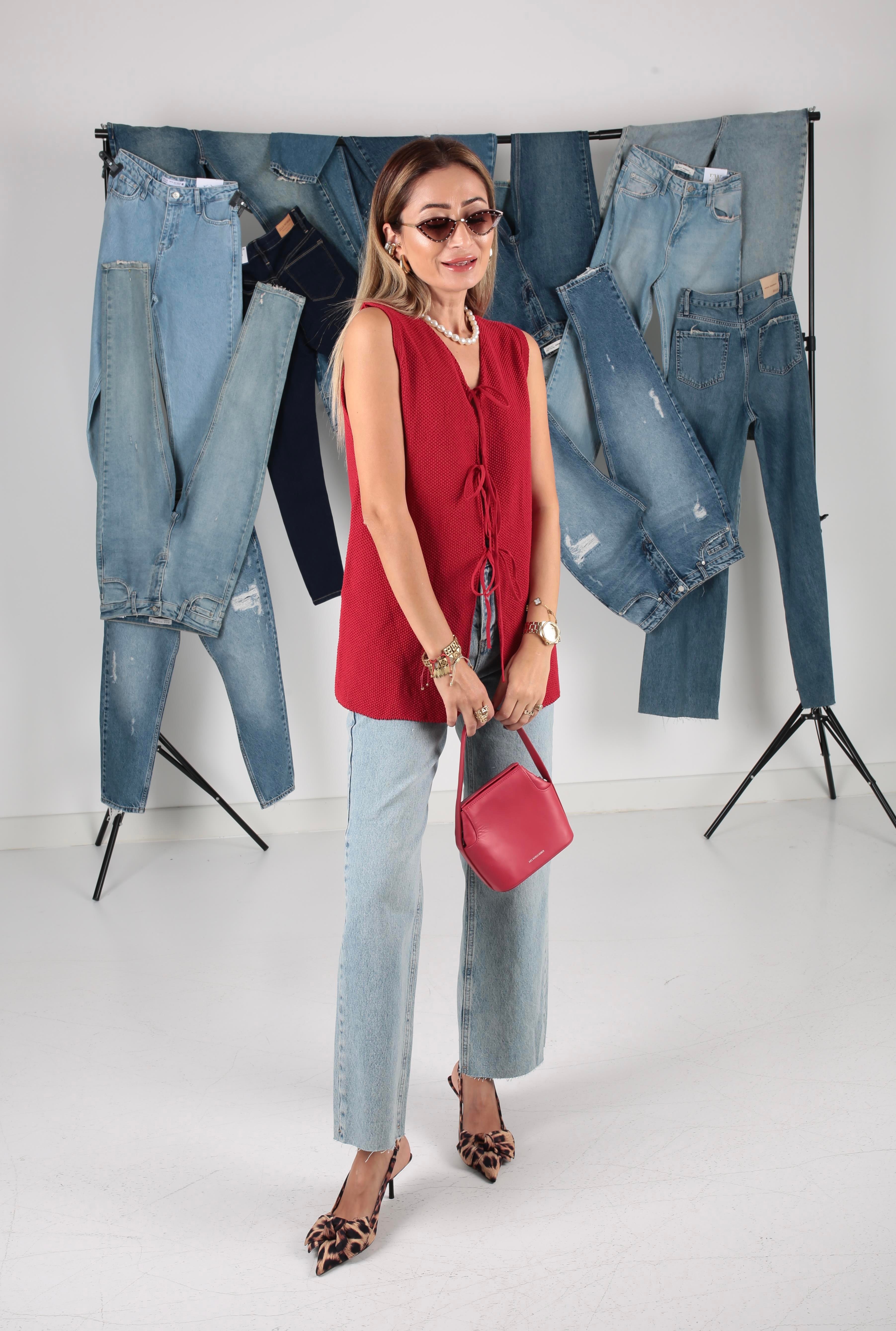 Geniş Kesik Paça Jean(1871-2) JEAN