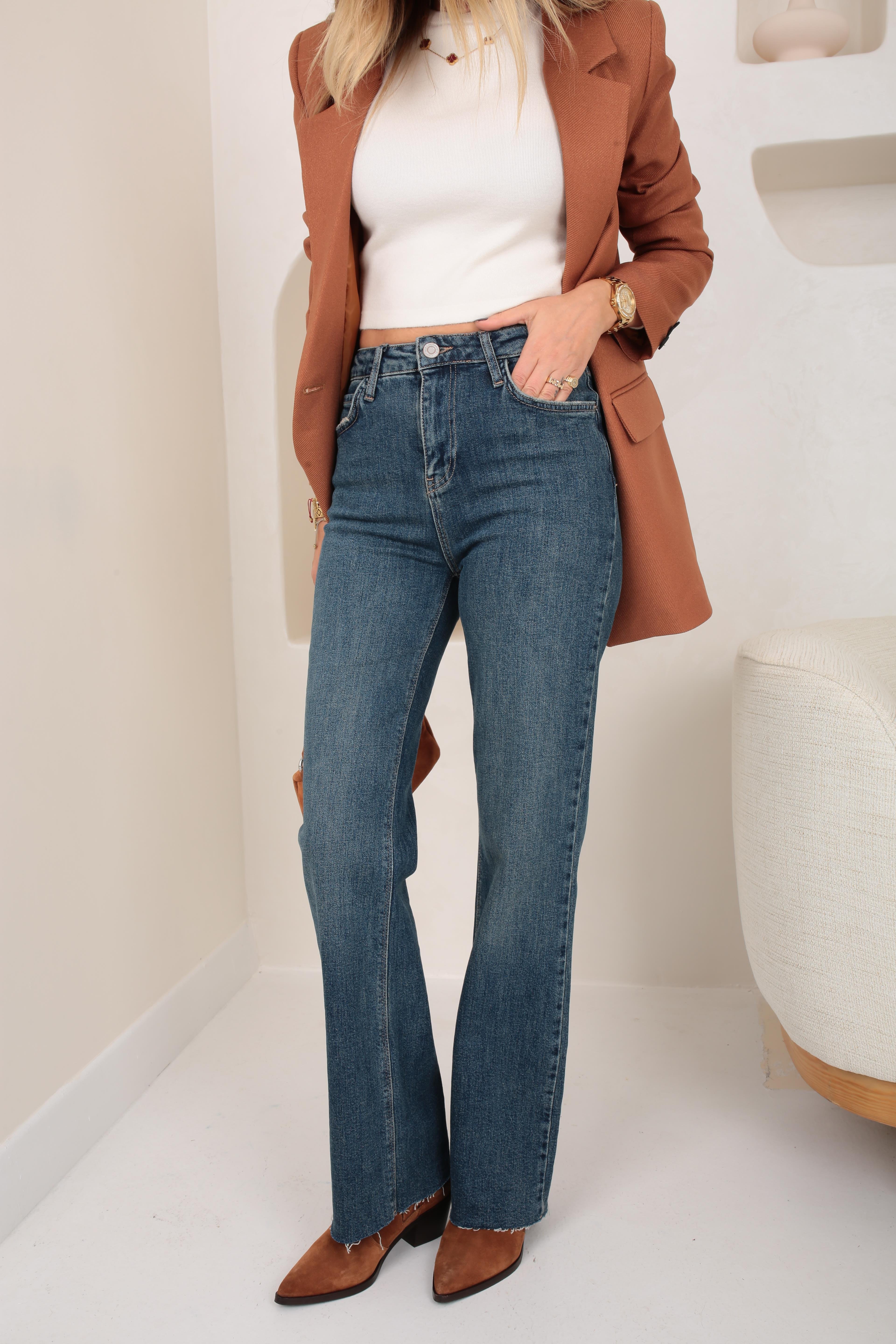 Gölgeli  Bootcut Jean(1939-2) JEAN