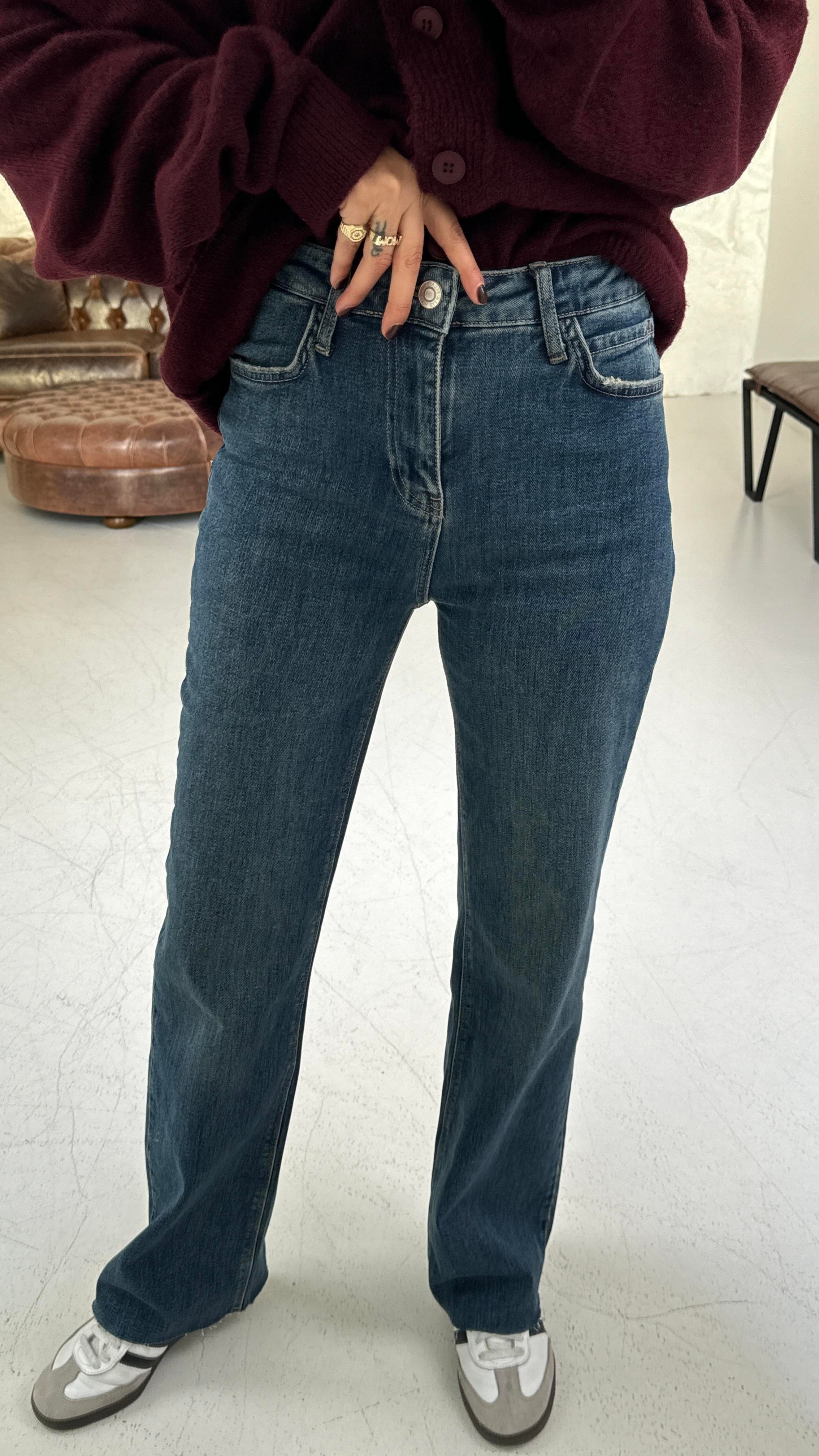 Gölgeli  Bootcut Jean(1939-2) JEAN