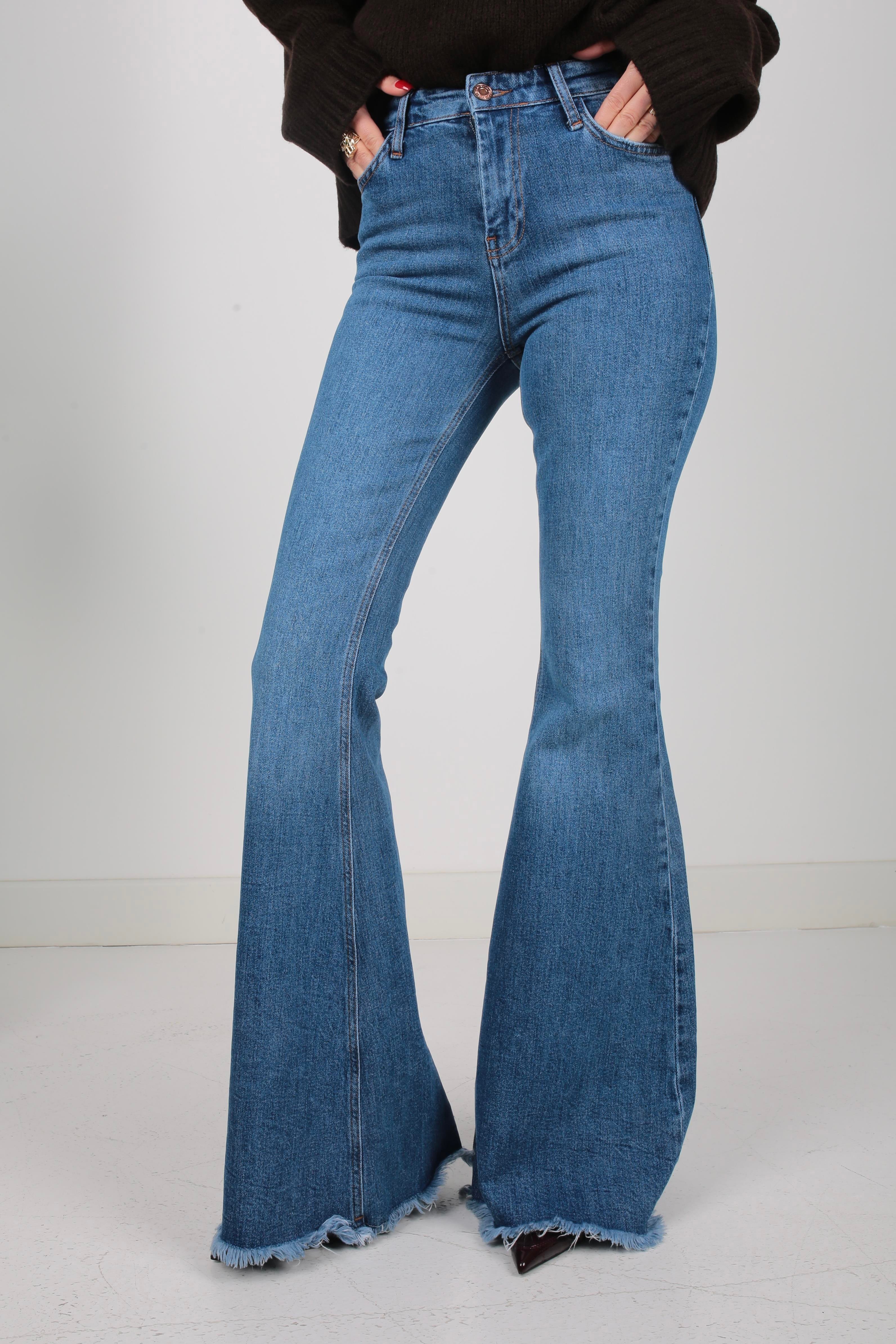 Hıgh Rise İspanyol Paça Flare Jean(2004-1) JEAN