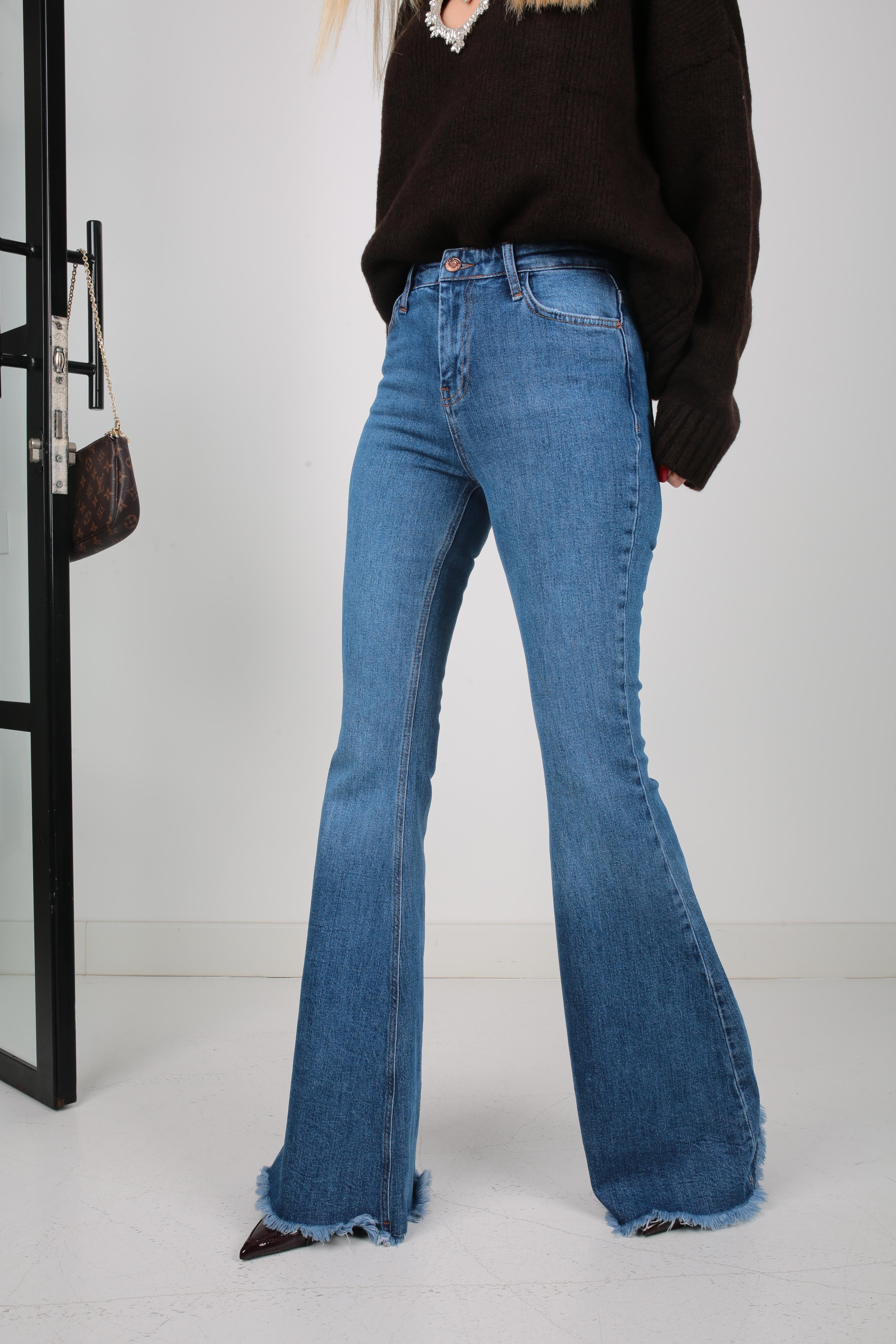 Hıgh Rise İspanyol Paça Flare Jean(2004-1) JEAN