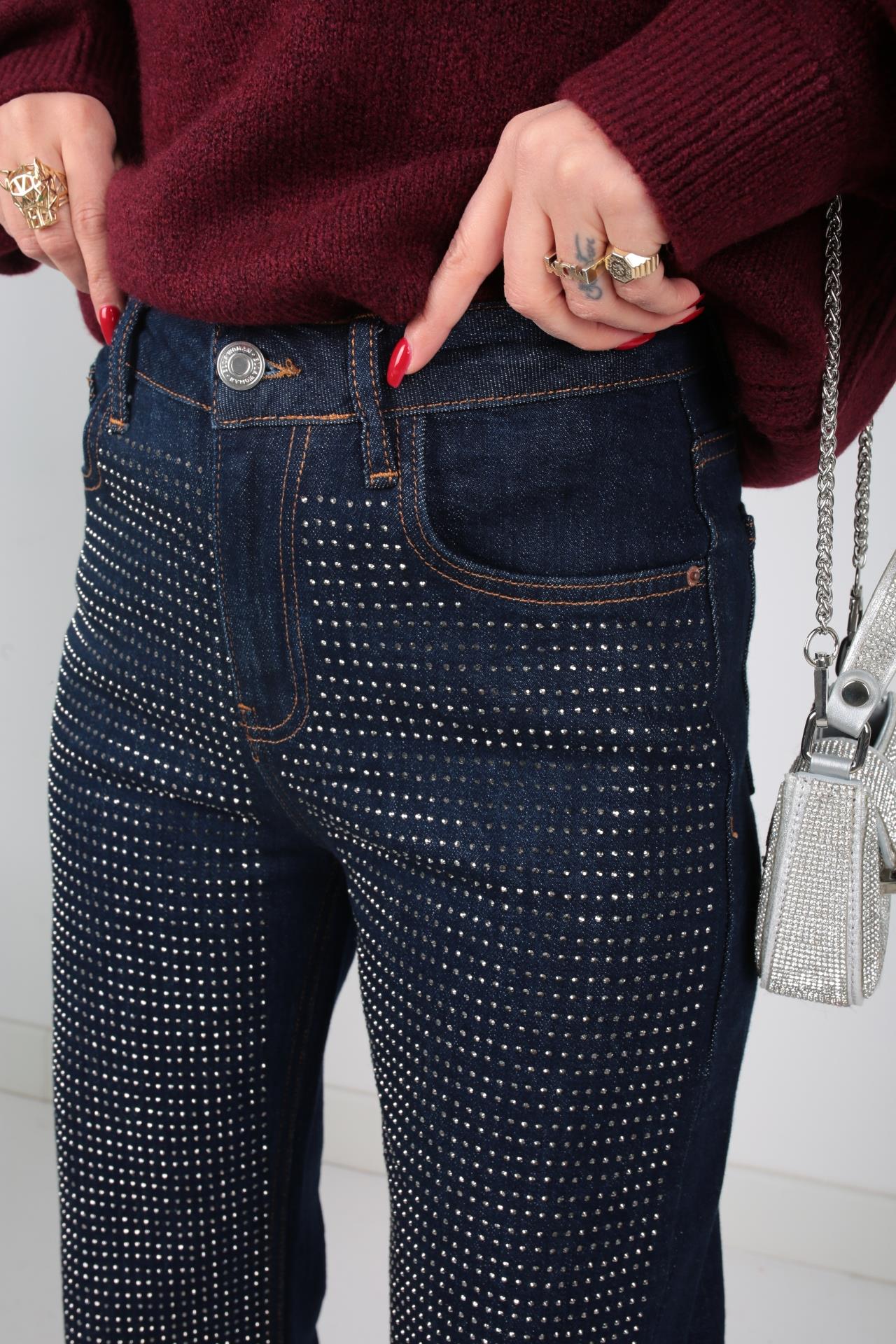 High Rise straıght Leg Taş İşli Jean(2003) JEAN