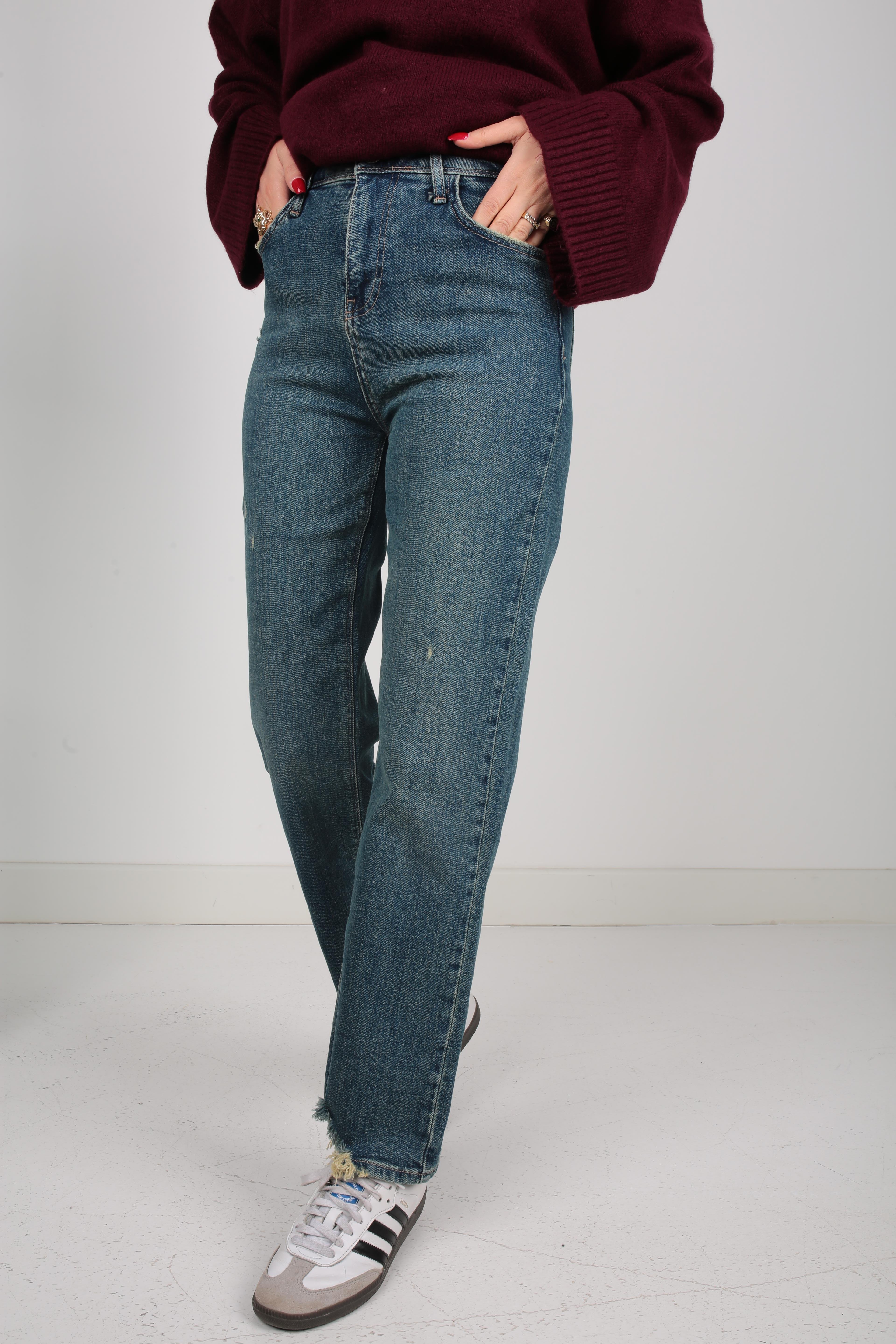 Hıgh Rise Vintage Slim Jean(200-1) JEAN