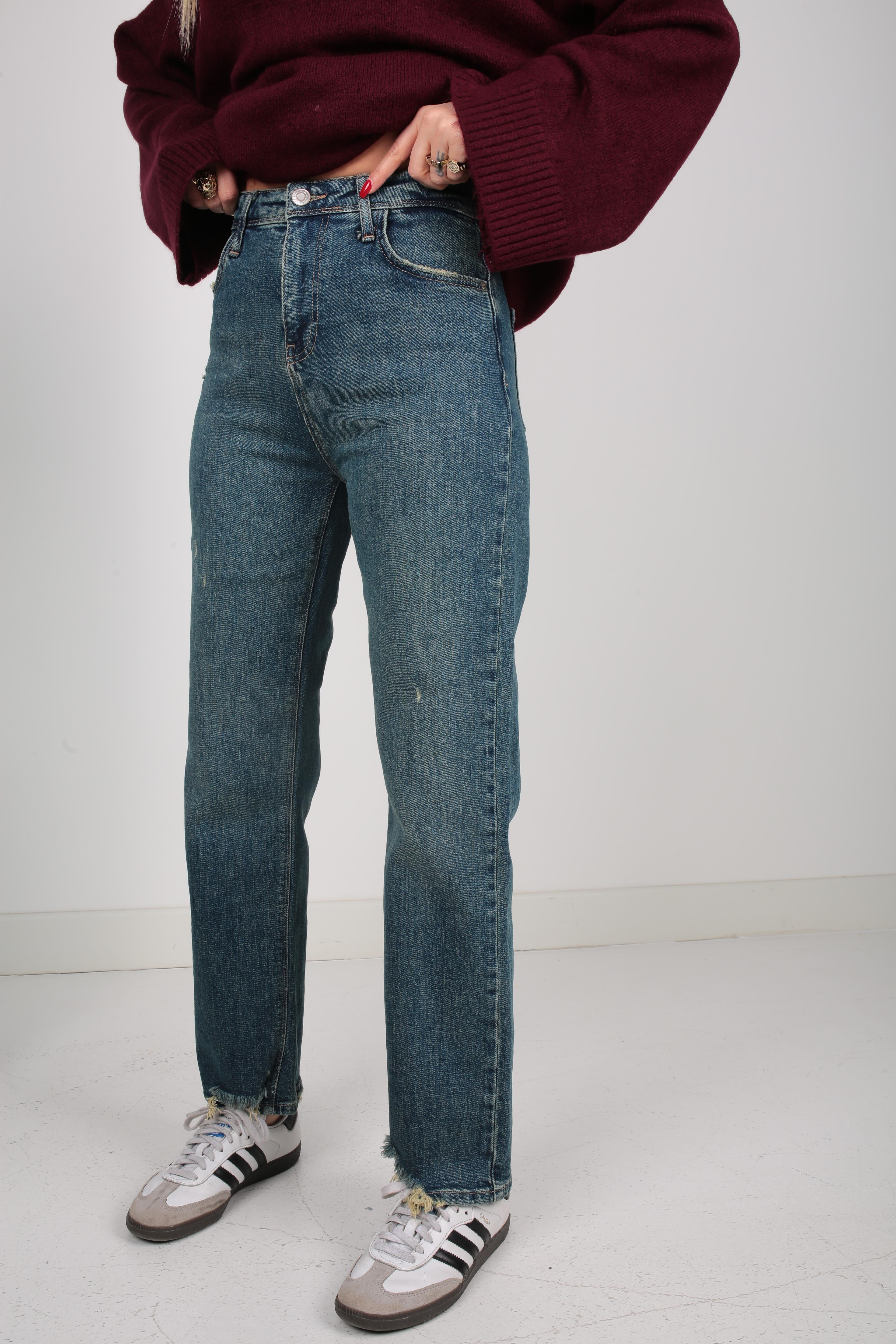 Hıgh Rise Vintage Slim Jean(200-1) JEAN