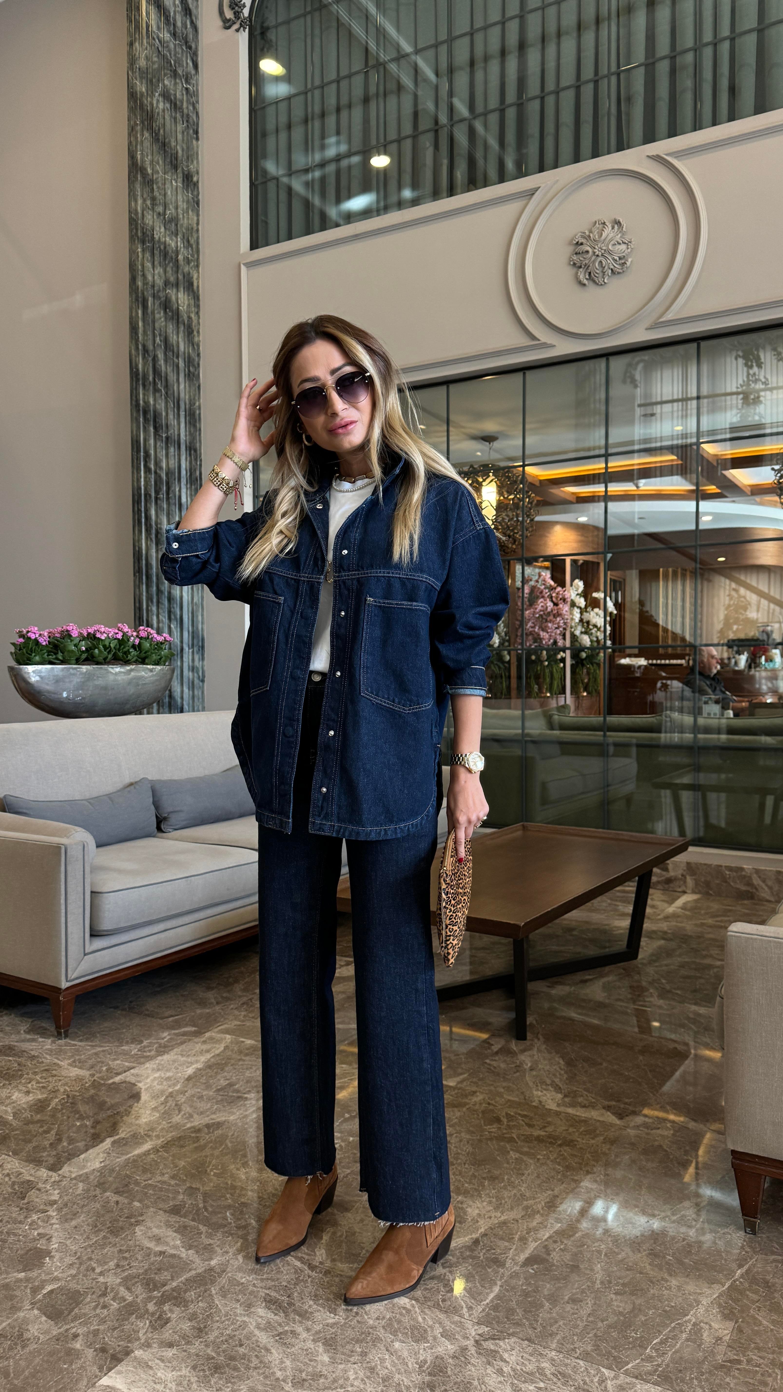 Lacivert Bootcut Jean(1956) JEAN