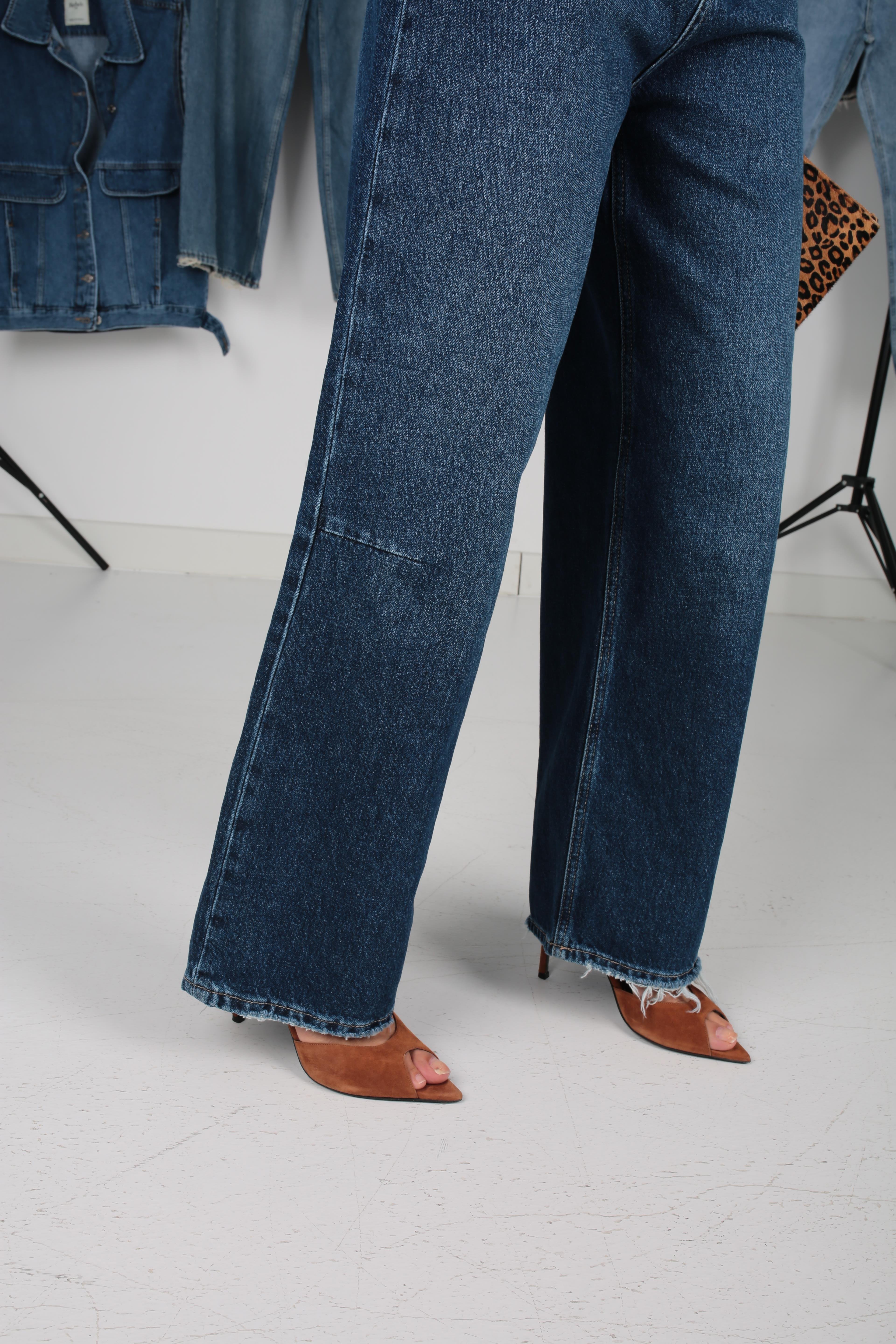 Lacivert Hıgh Rise Jean(1854-1) JEAN