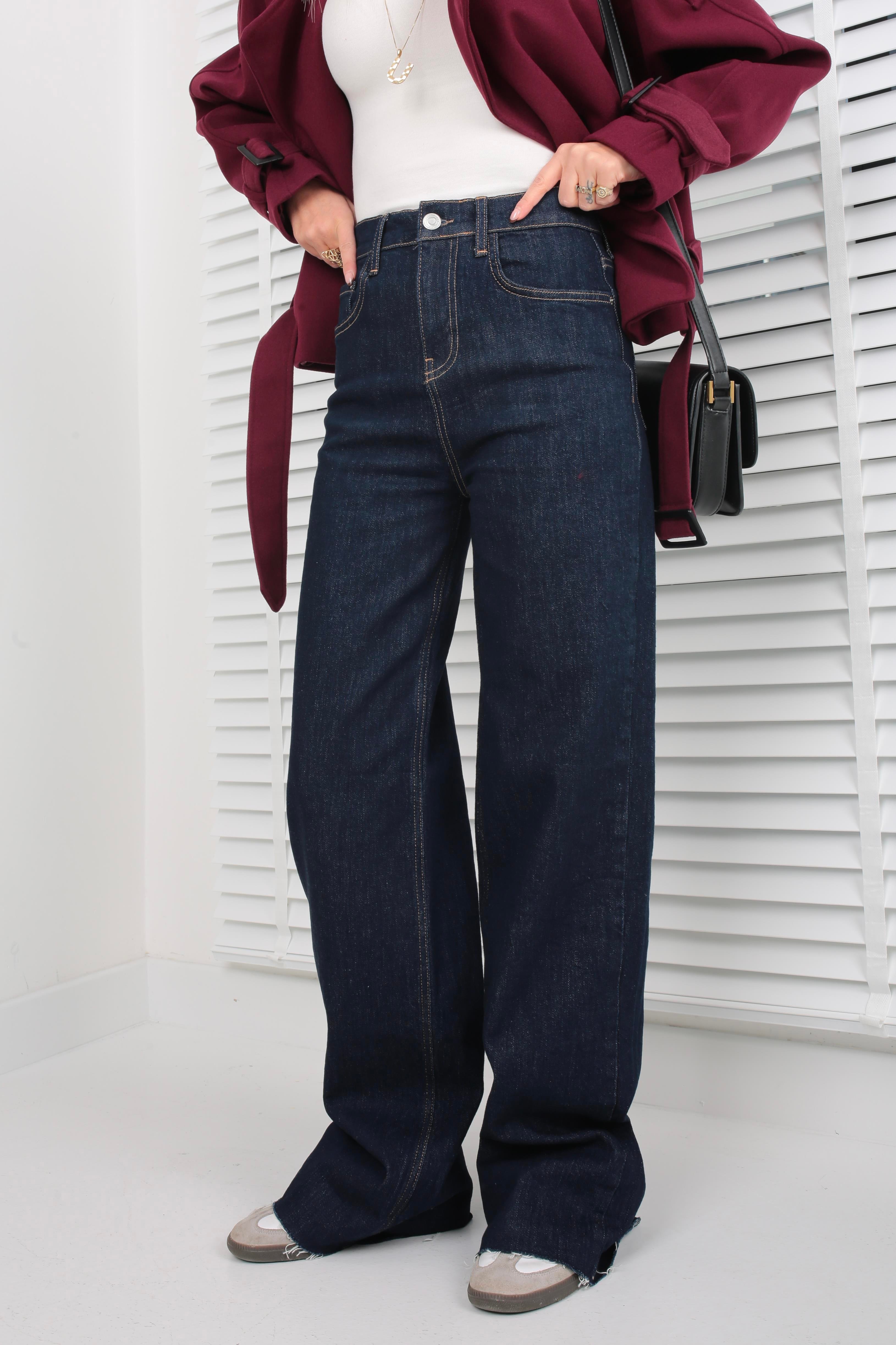 Lacivert Wide Leg Jean(1975) JEAN