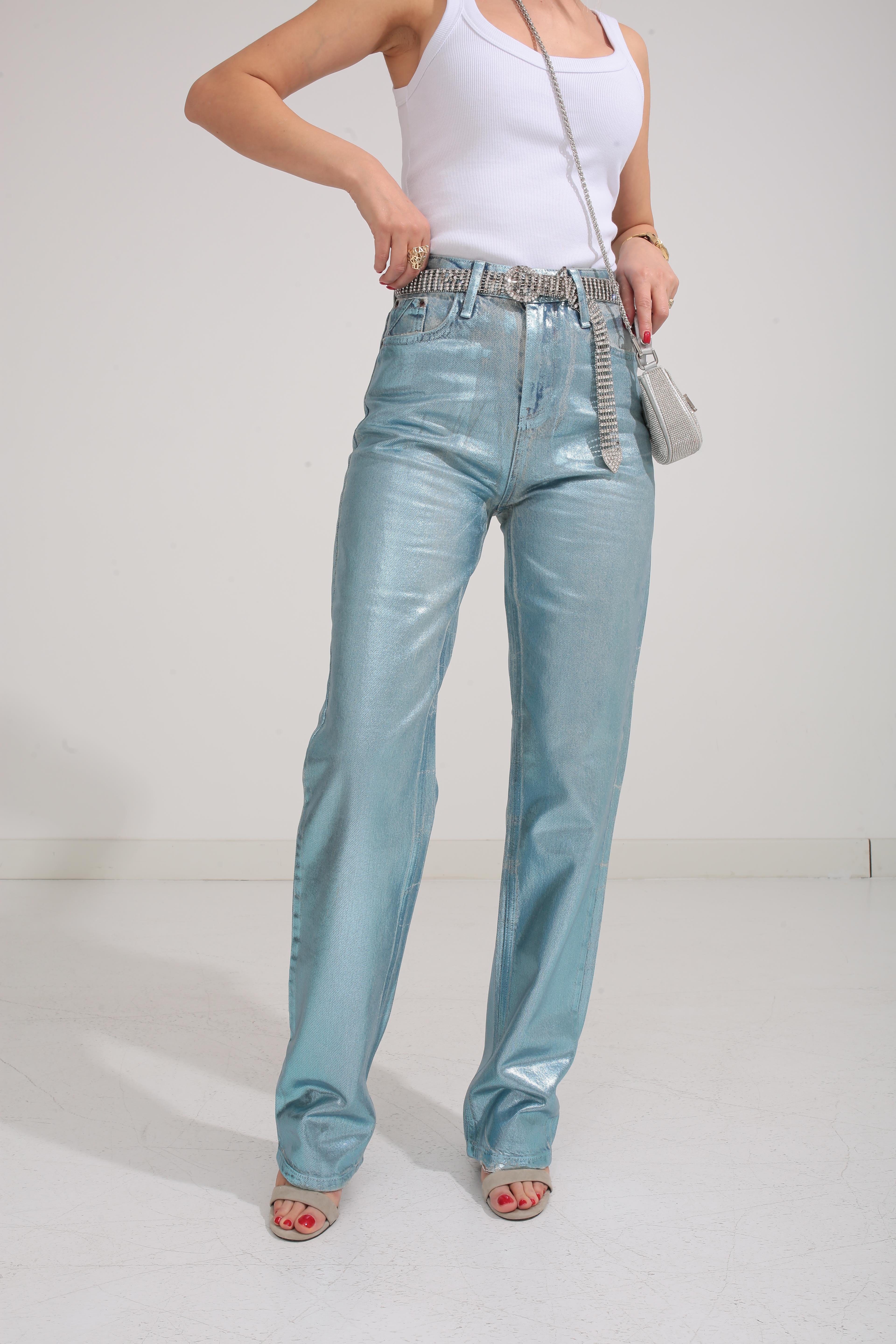 Mavi Metalik Jean JEAN | NO33