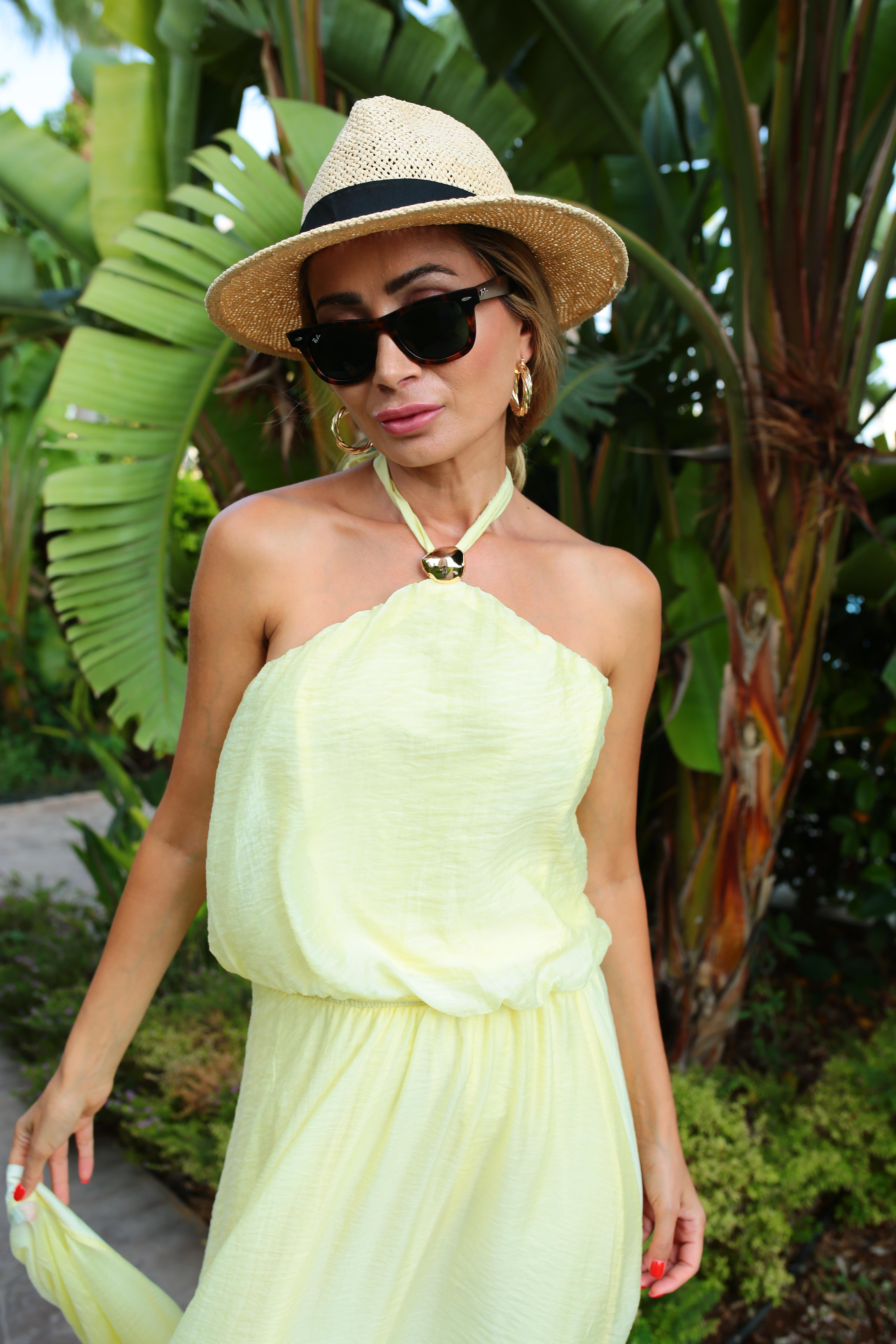 Sarı Vual Kumaş Kimonolu Üçlü Takım TAKIM | NO33