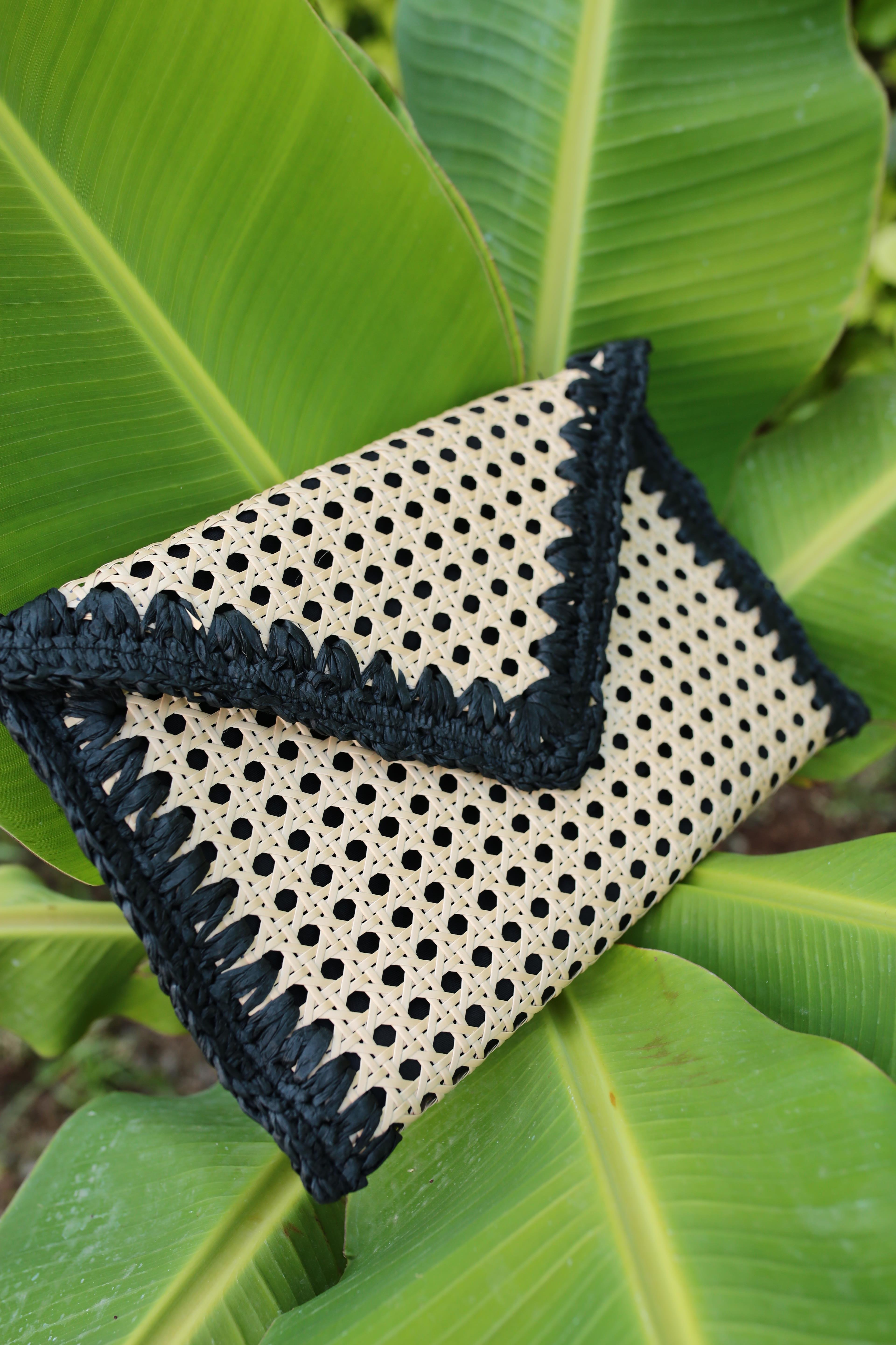 Siyah Beige Zarf Çanta ÇANTA | NO33