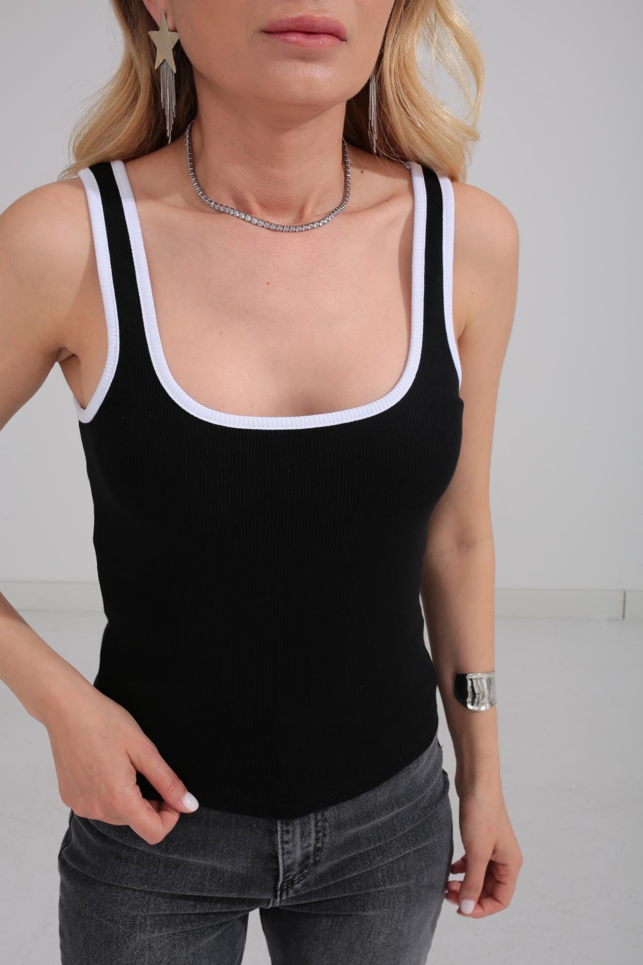 Siyah Biyeli Fitilli Penye Atlet ATLET | NO33