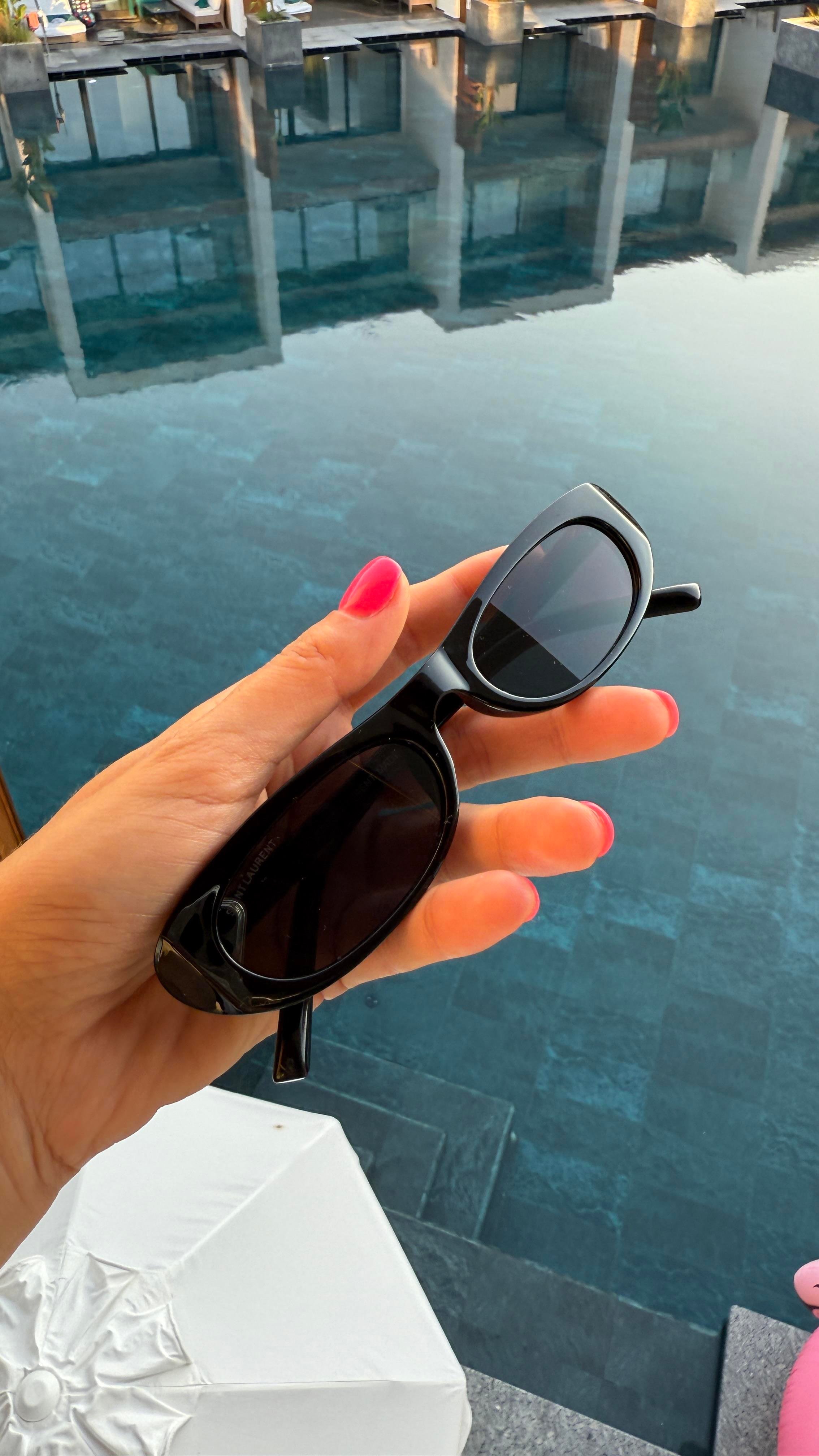 Siyah Kemik Çerçeve Sl Oval Gözlük(6161) GÜNEŞ GÖZLÜĞÜ | NO33