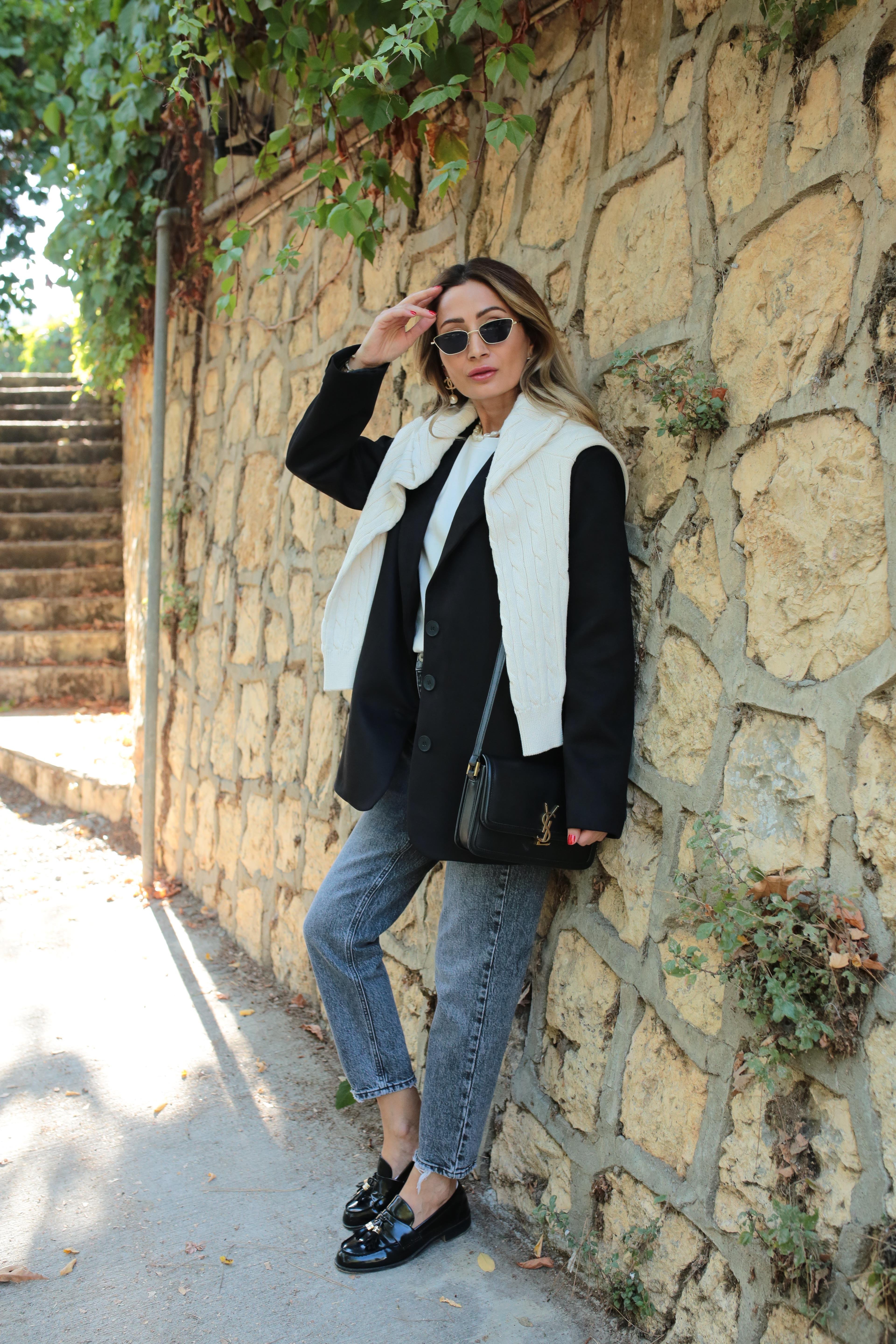 Siyah Üç Düğmeli Nubuk Blazer Ceket CEKET