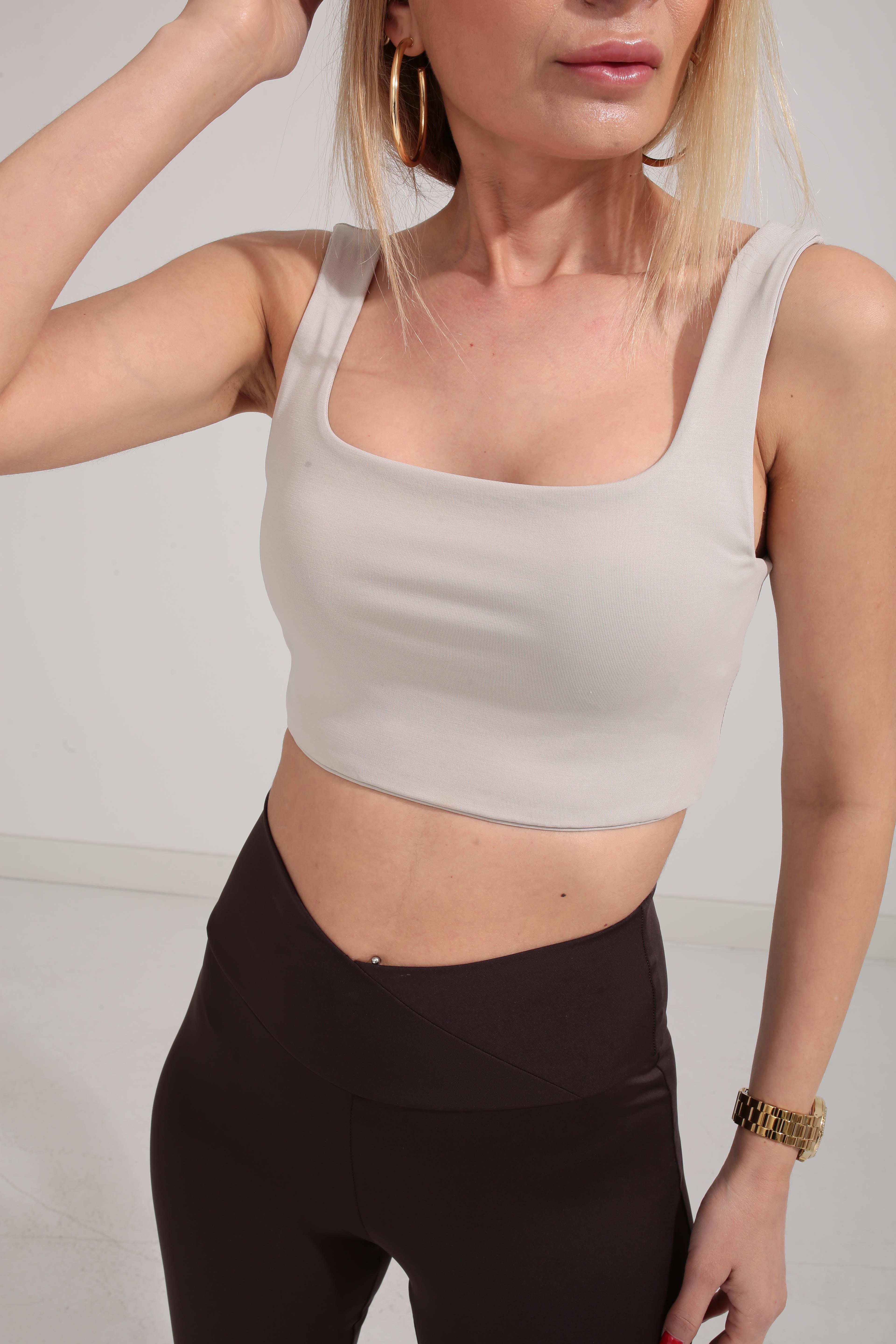 Taş Kalın Askı Crop CROP | NO33