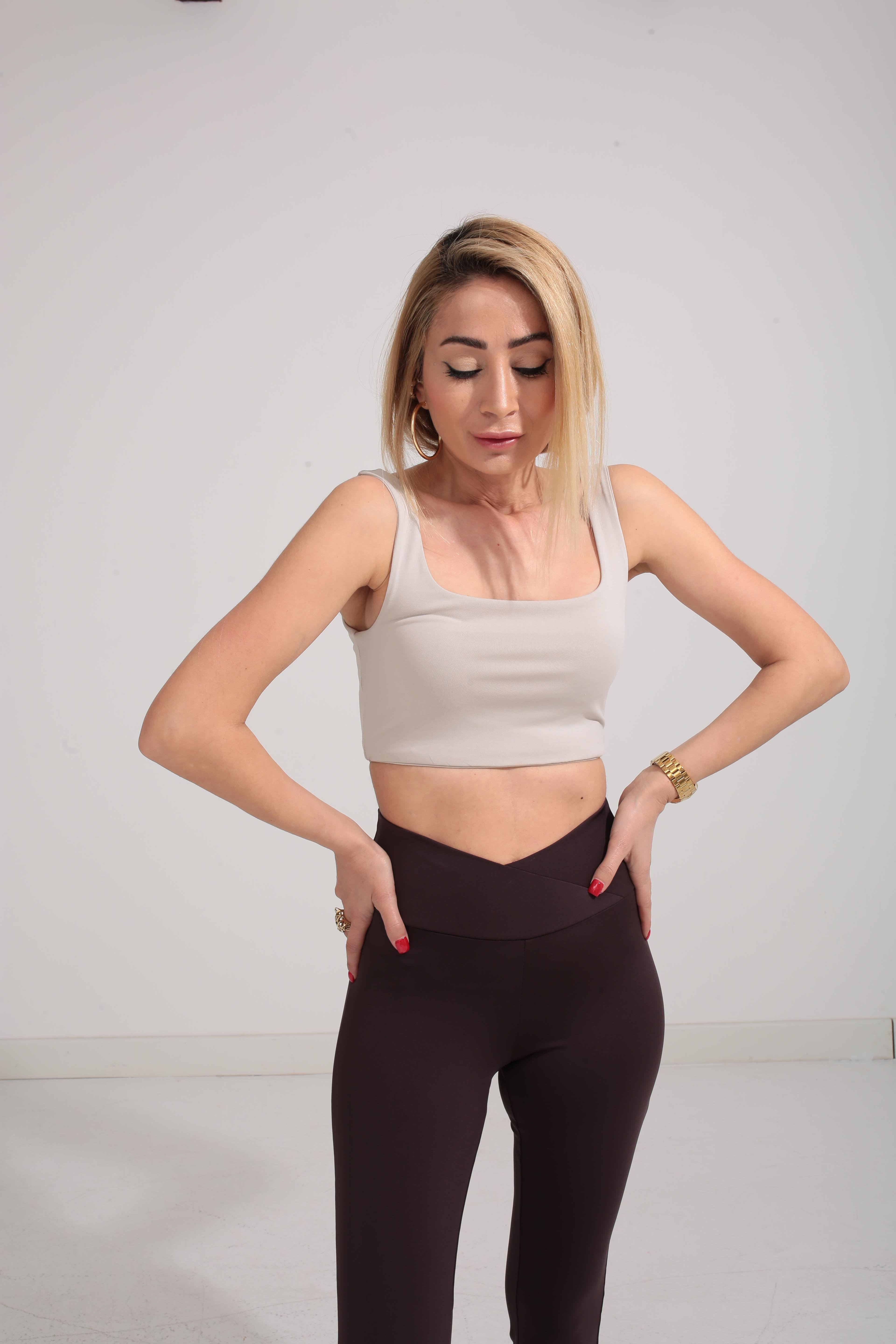 Taş Kalın Askı Crop CROP | NO33