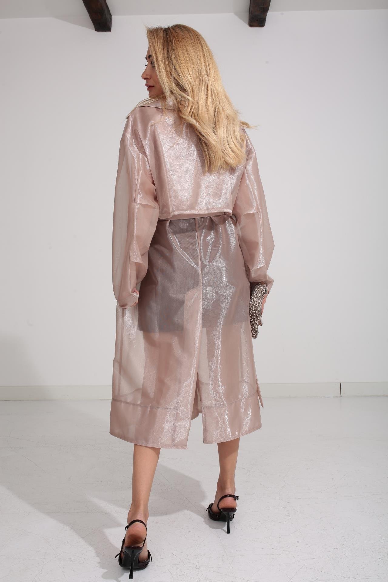 Vizon Organze Tül Trenç TRENÇKOT