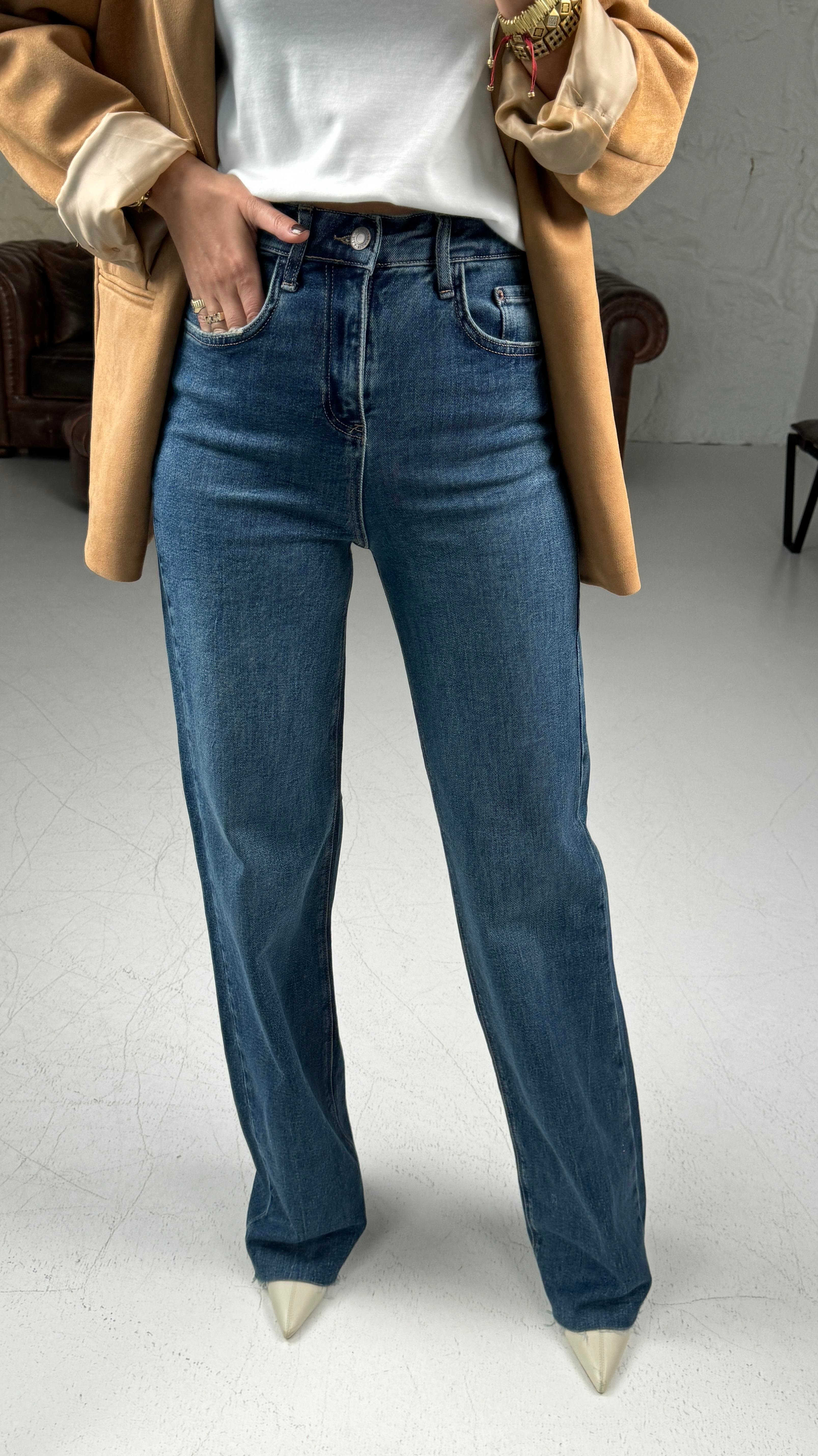 Wide Leg Full Lenght Jean(1943-2) JEAN